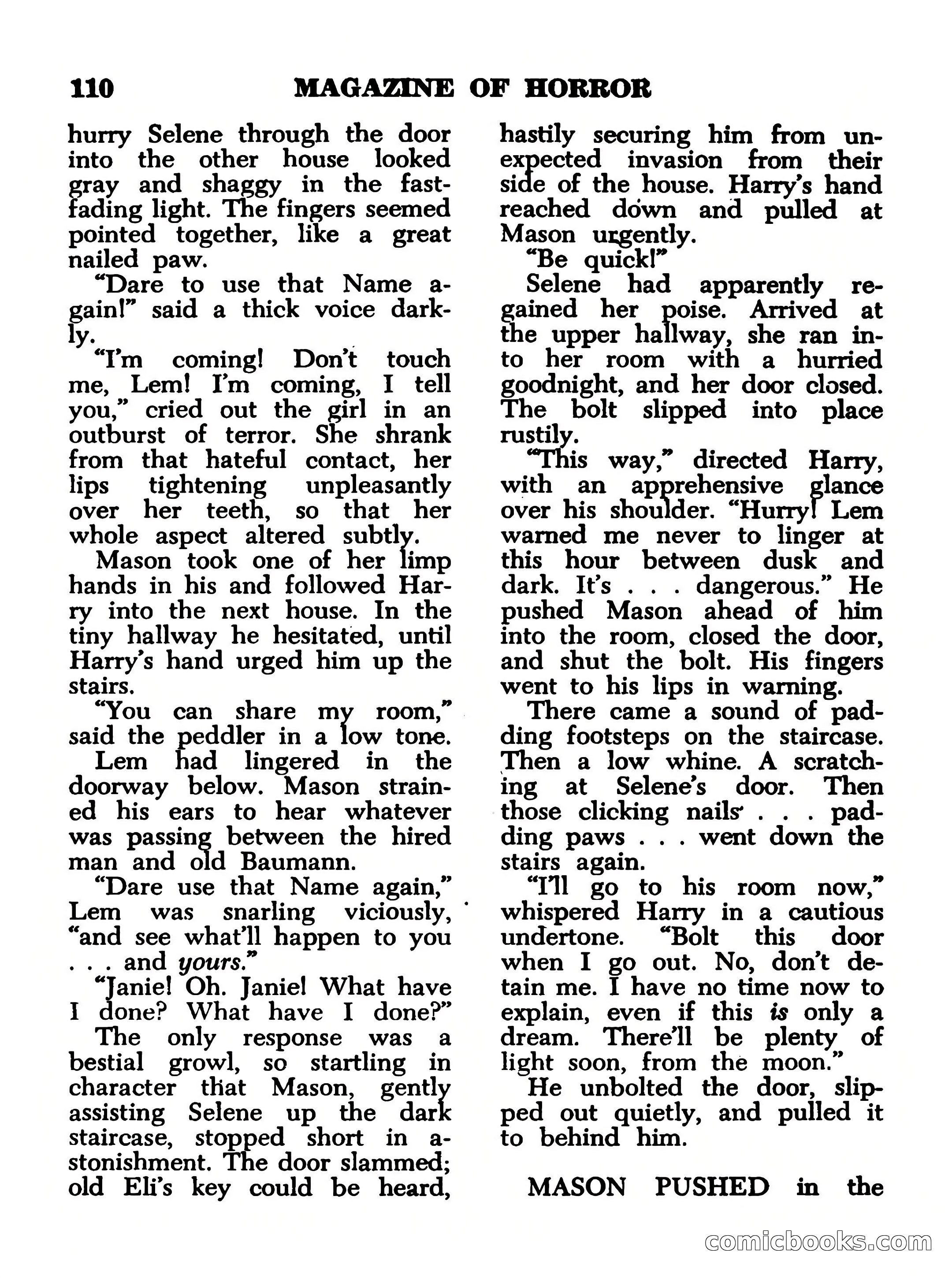 Magazine of Horror No. 11 — page 110 of 133
