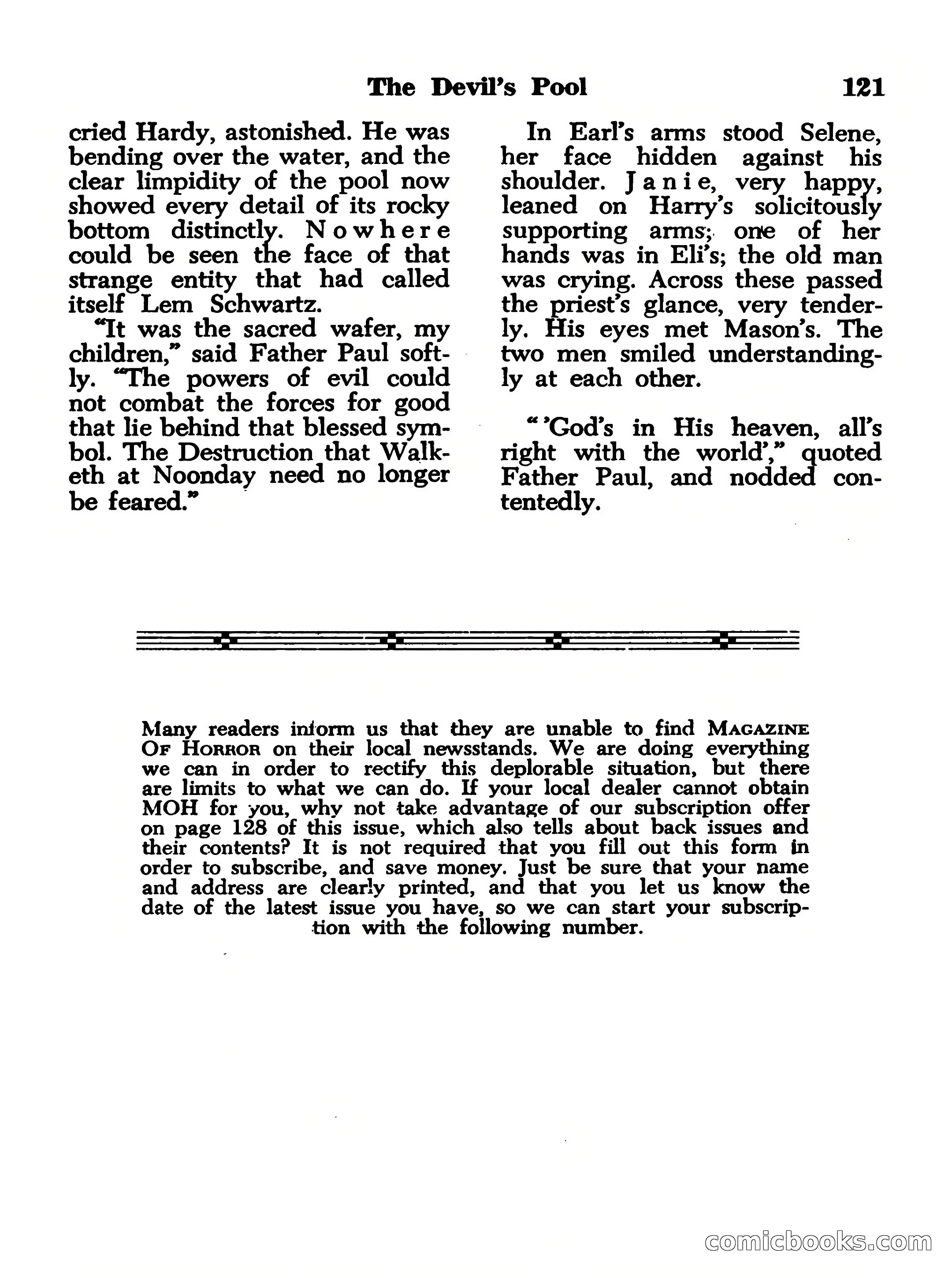 Magazine of Horror No. 11 — page 121 of 133