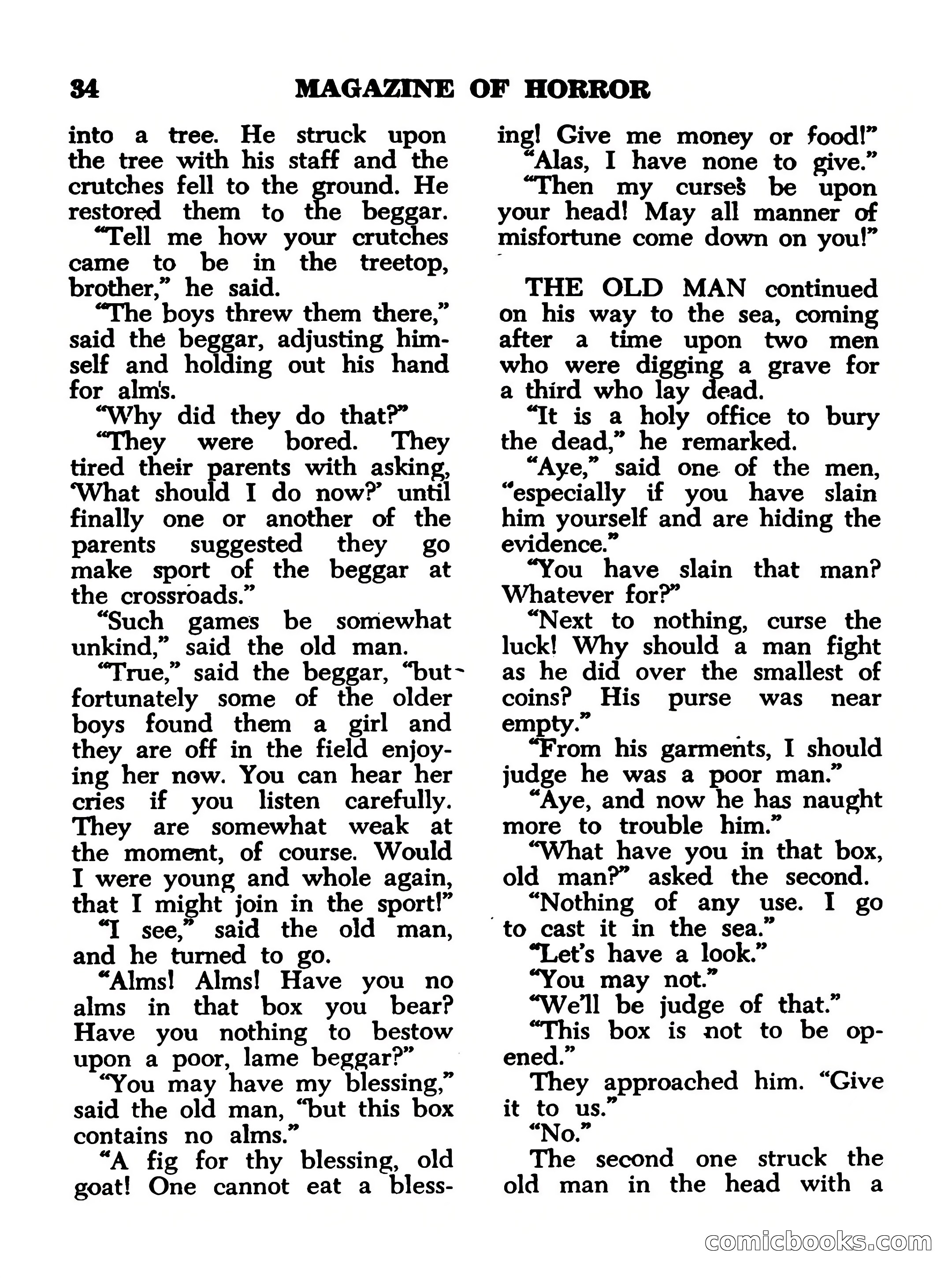 Magazine of Horror No. 12 — page 34 of 132