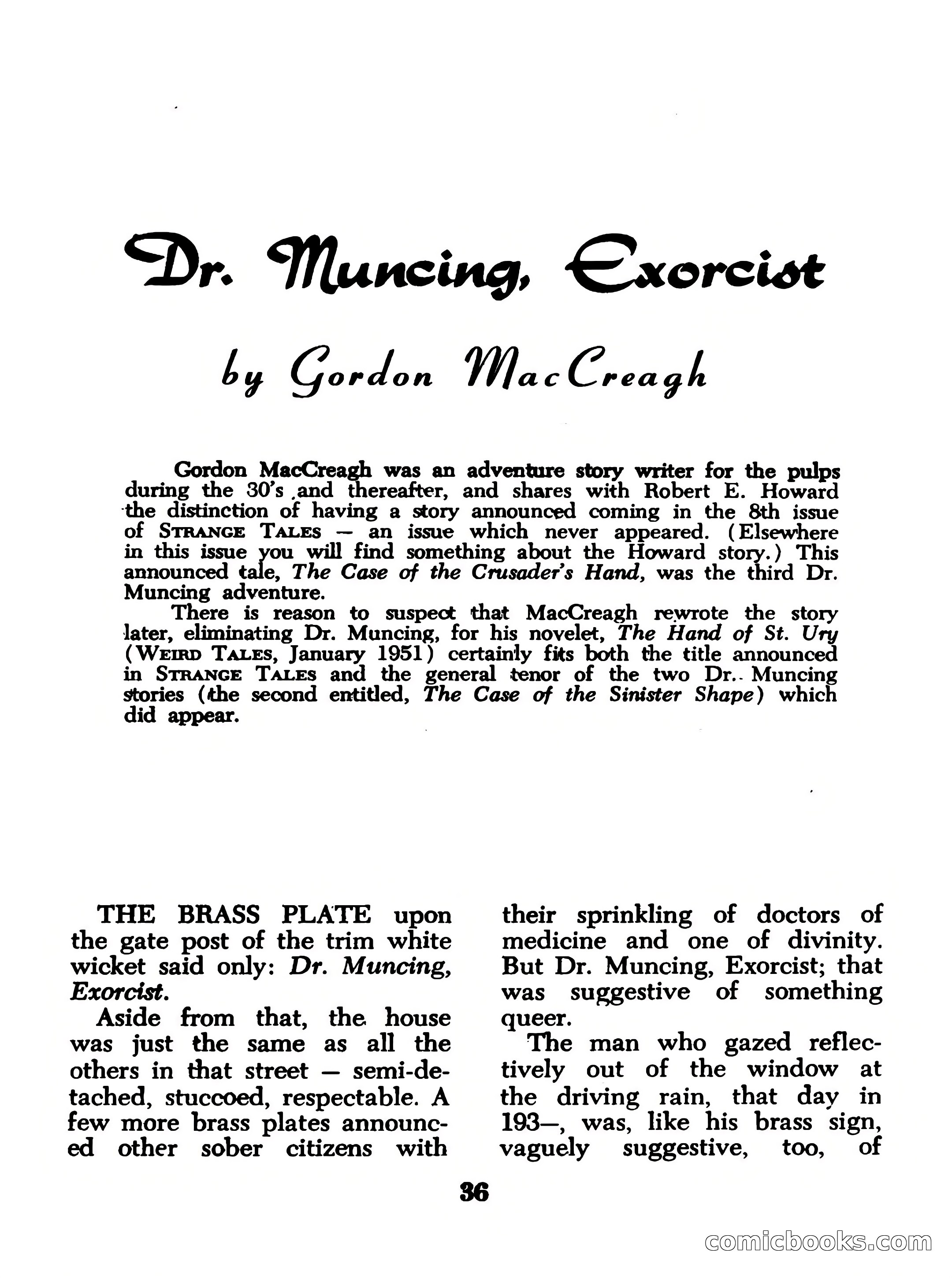 Magazine of Horror No. 12 — page 36 of 132