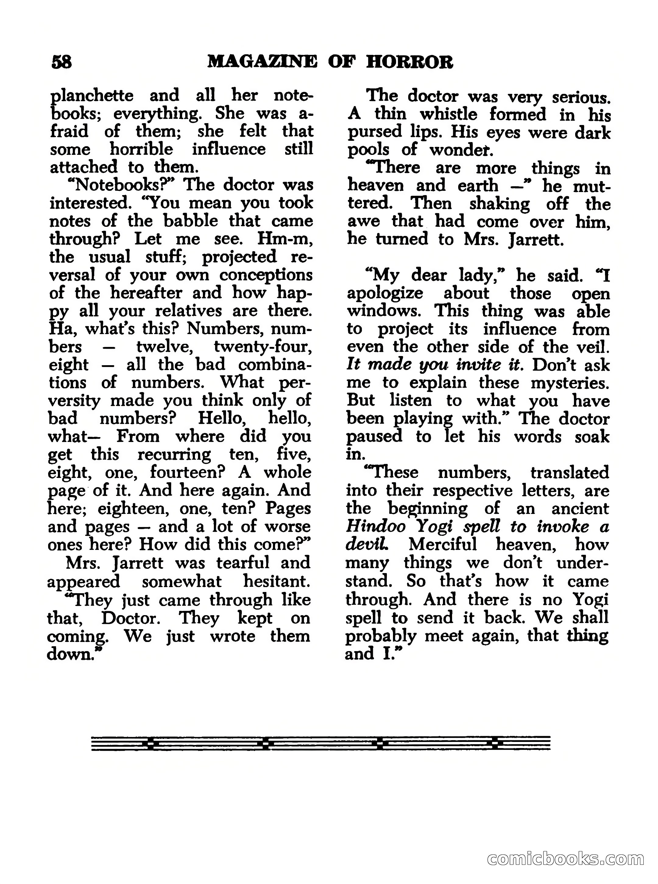 Magazine of Horror No. 12 — page 58 of 132