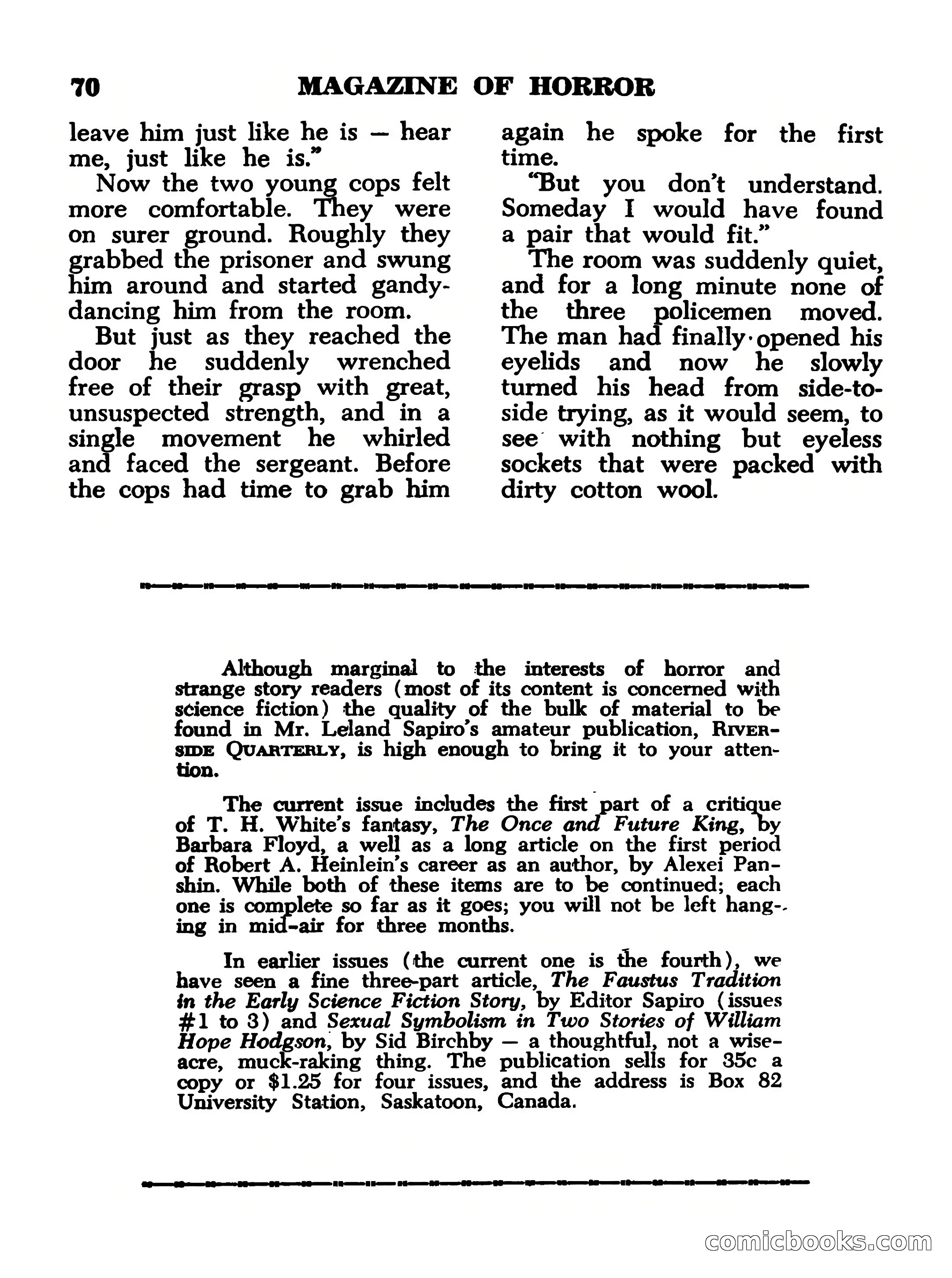 Magazine of Horror No. 12 — page 70 of 132
