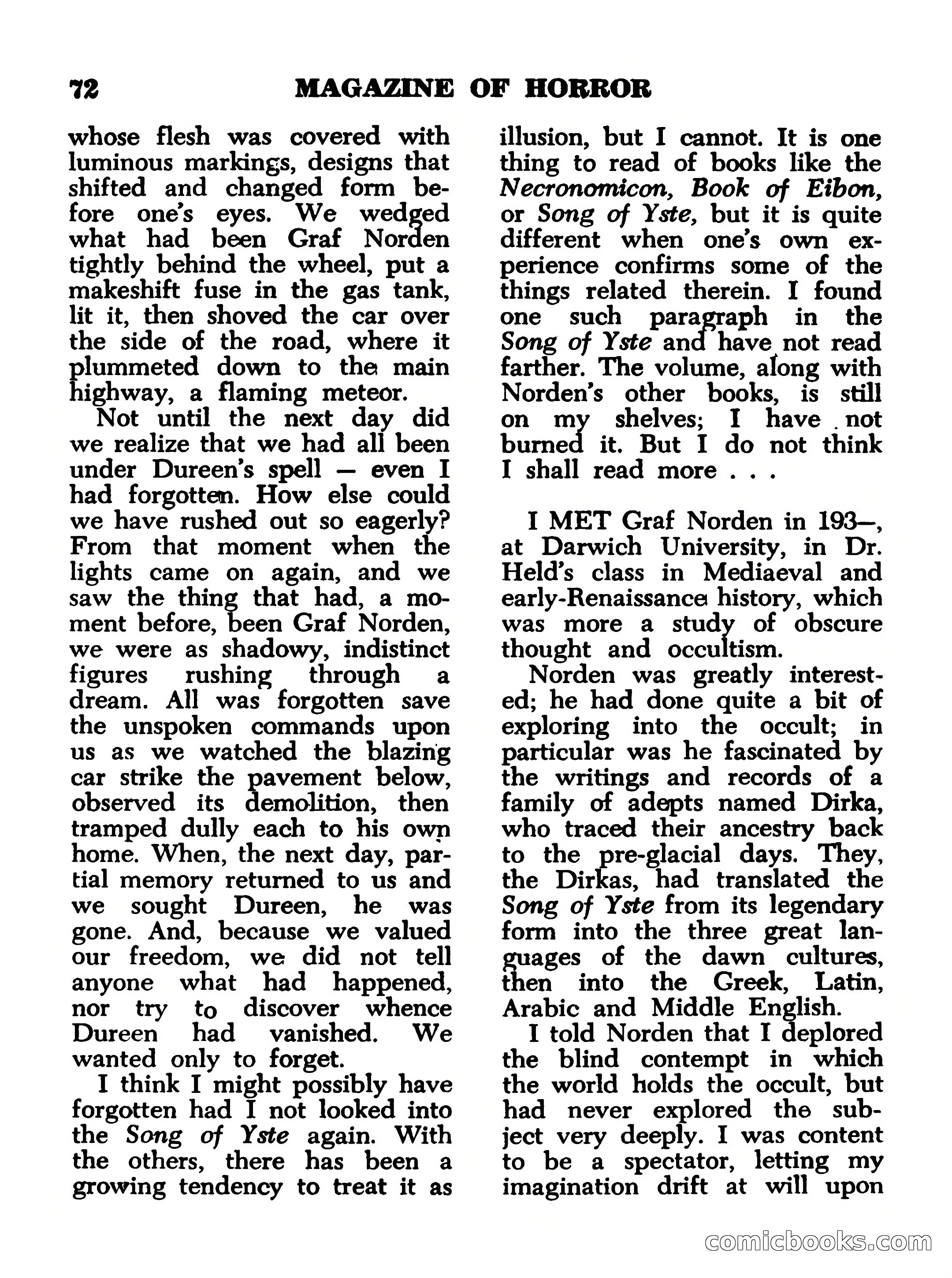 Magazine of Horror No. 12 — page 72 of 132
