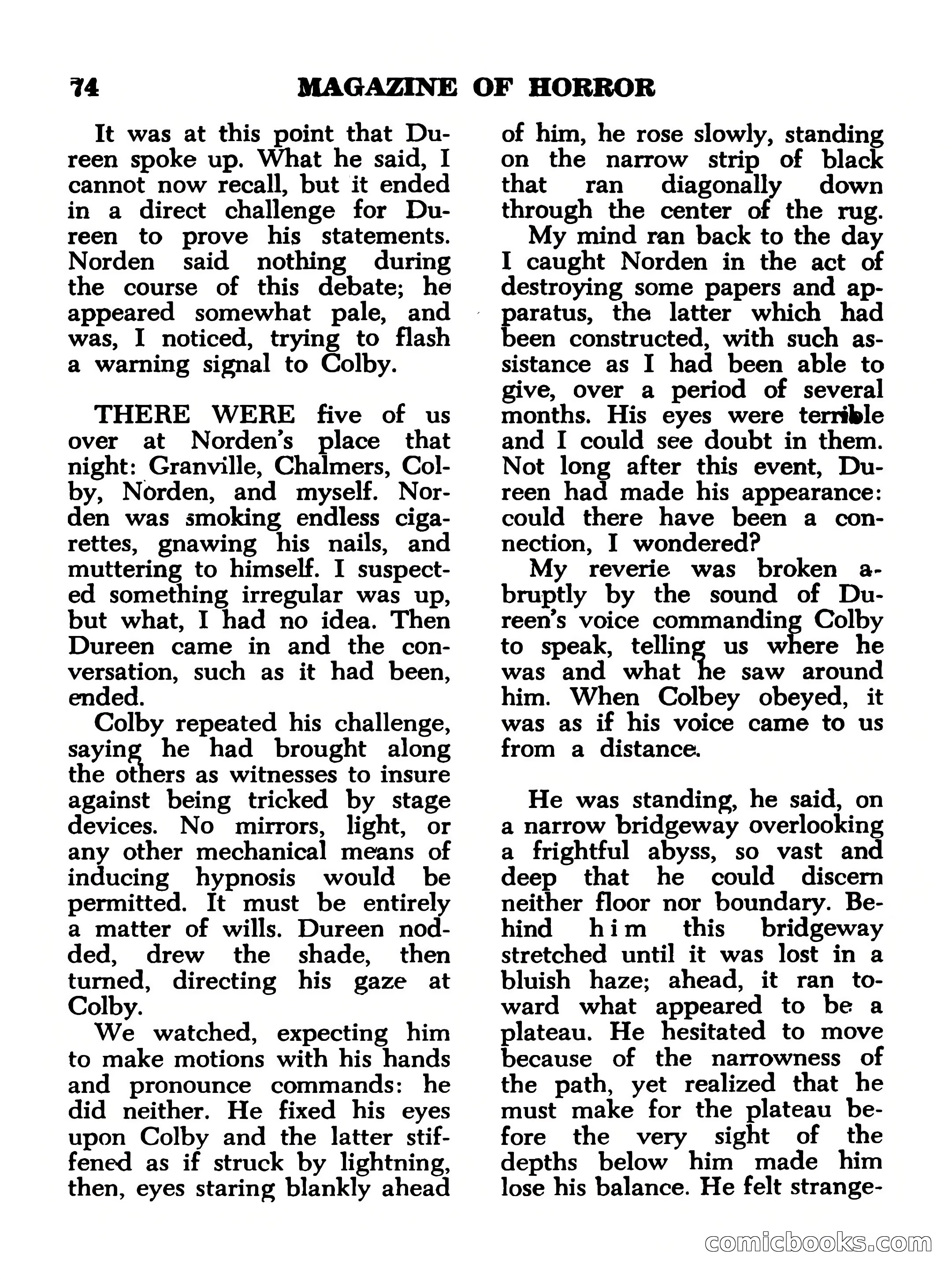 Magazine of Horror No. 12 — page 74 of 132
