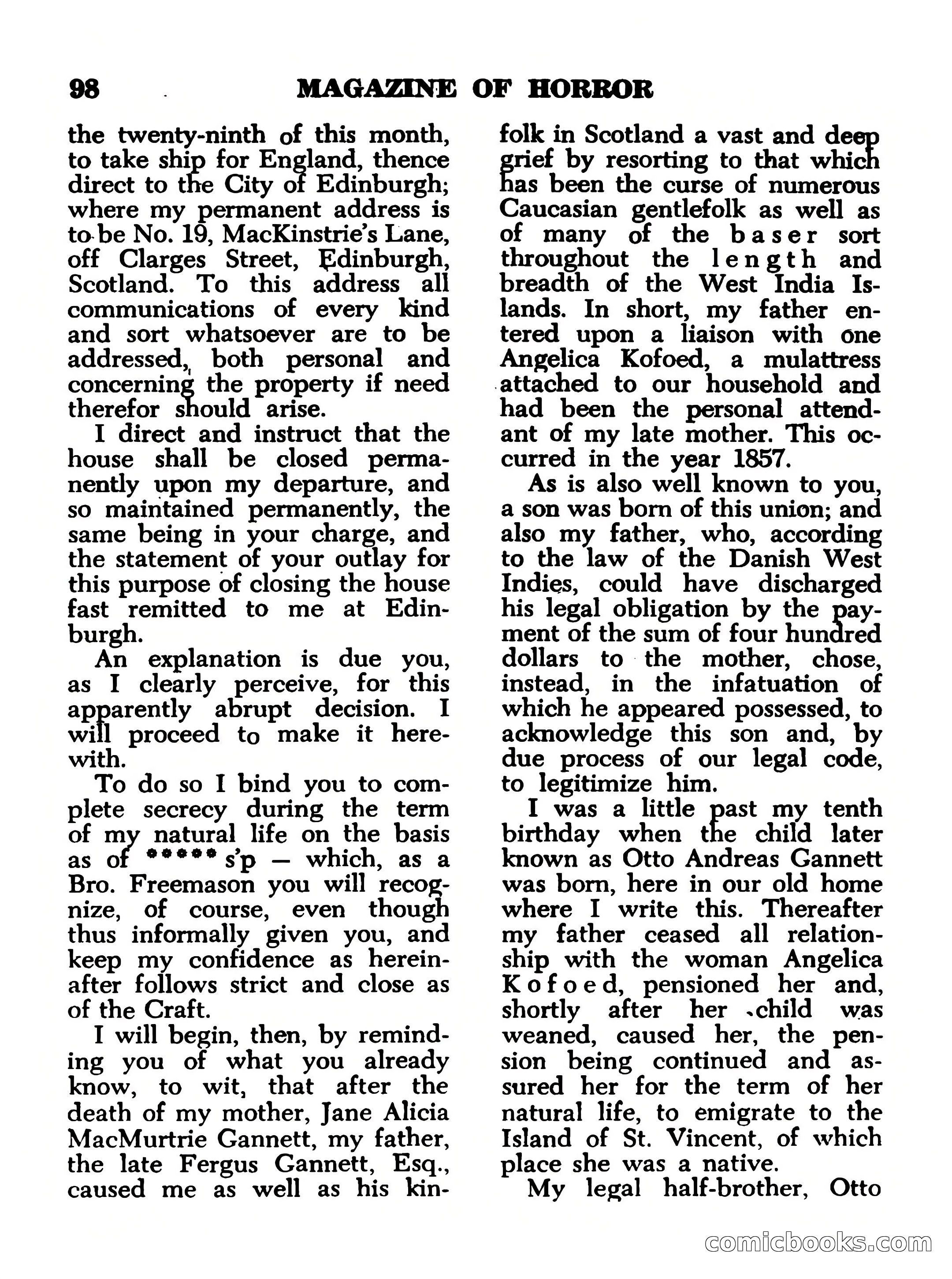 Magazine of Horror No. 12 — page 98 of 132