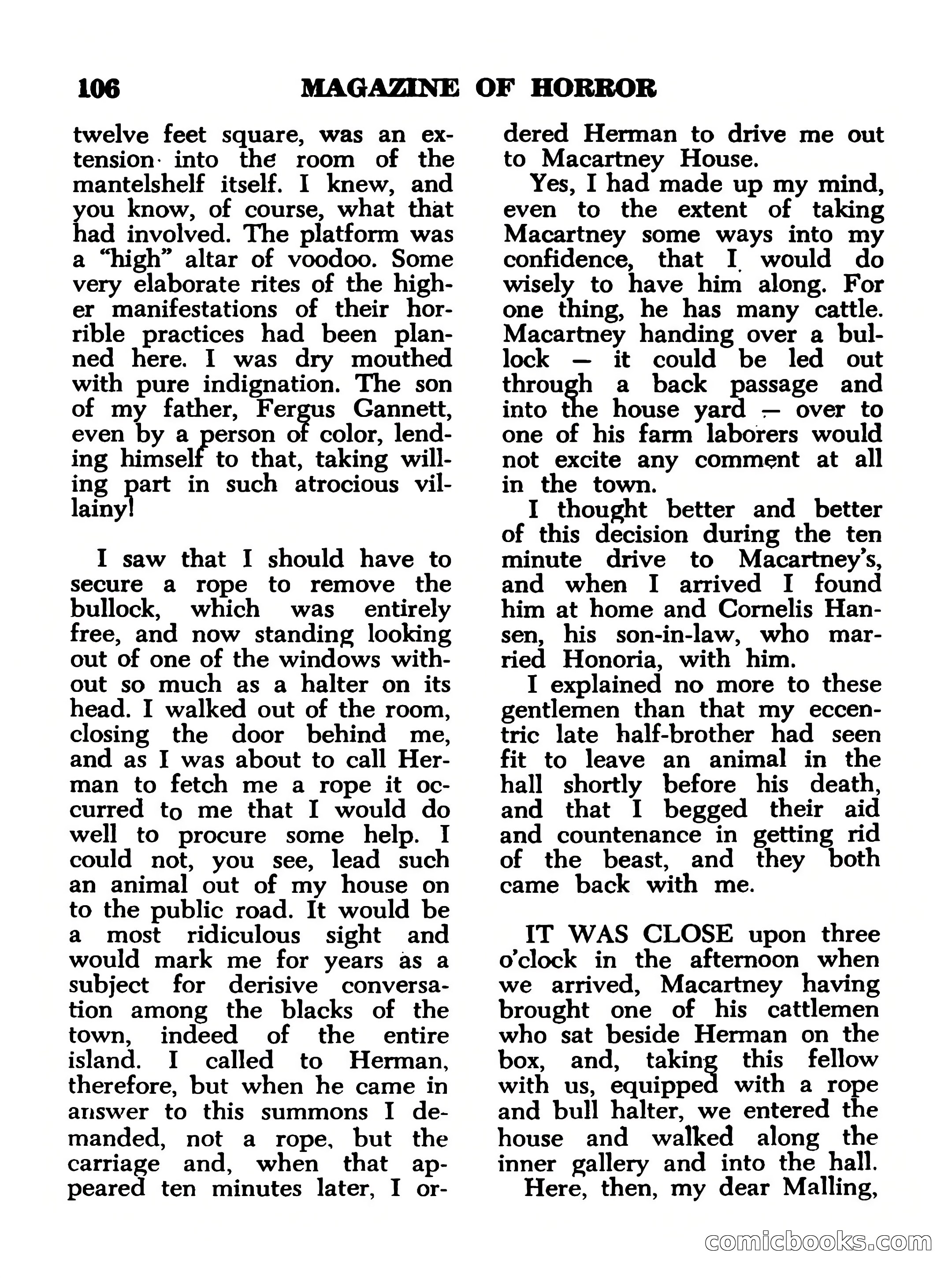 Magazine of Horror No. 12 — page 106 of 132