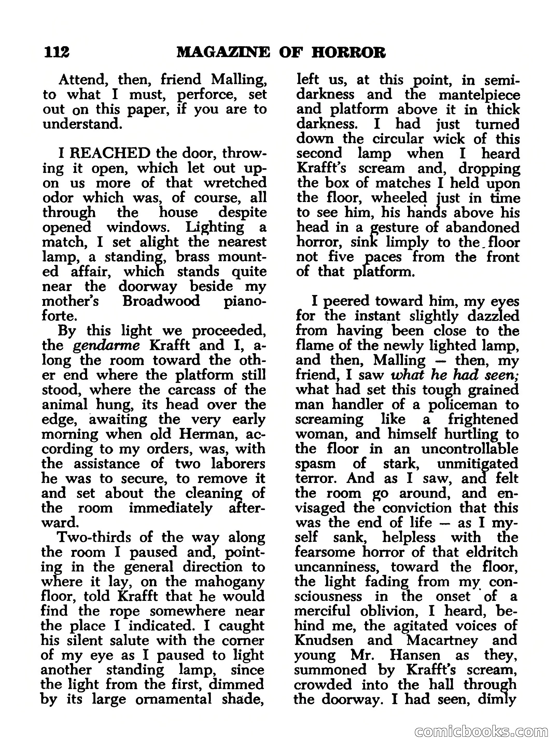 Magazine of Horror No. 12 — page 112 of 132