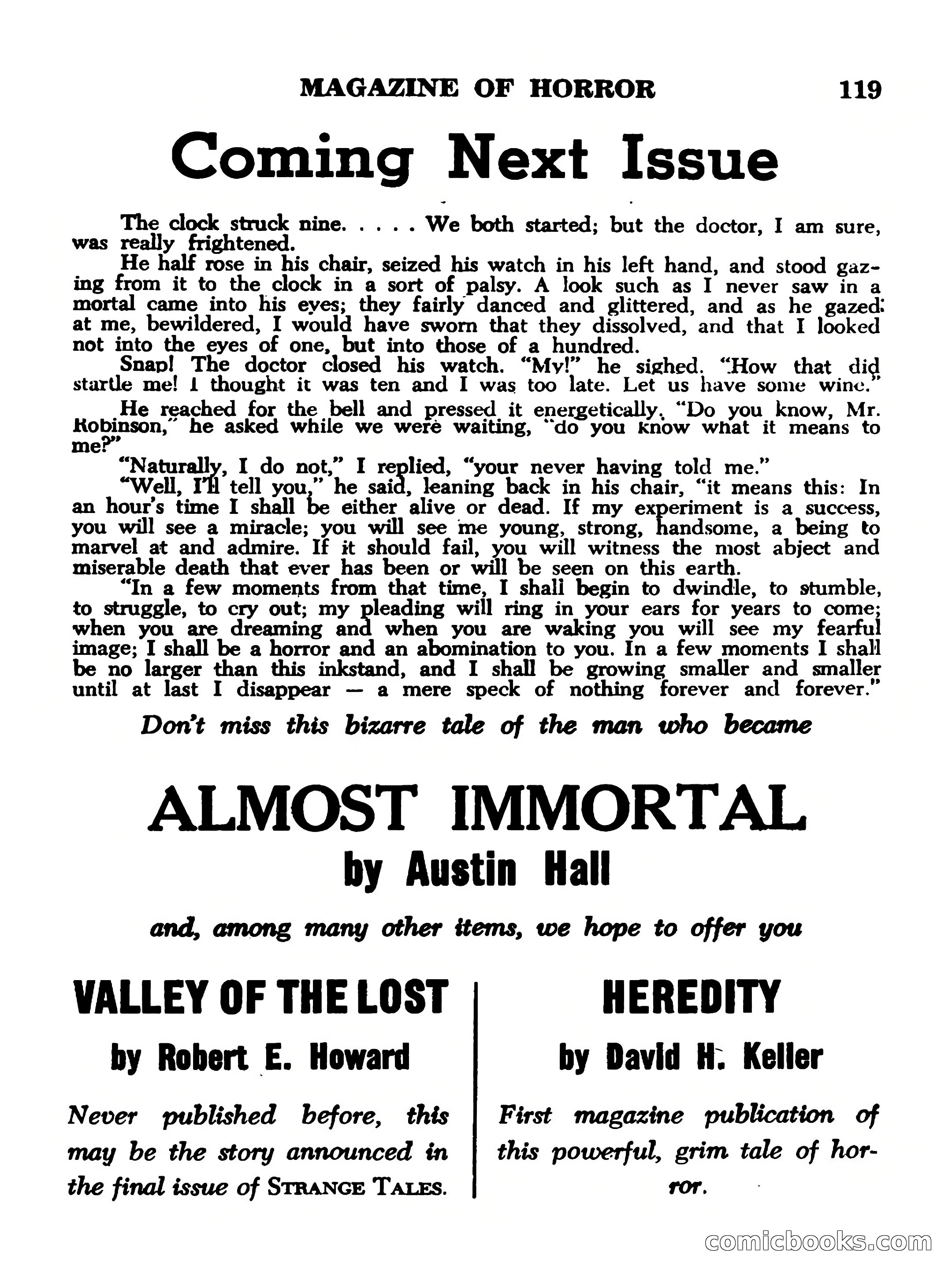 Magazine of Horror No. 12 — page 119 of 132