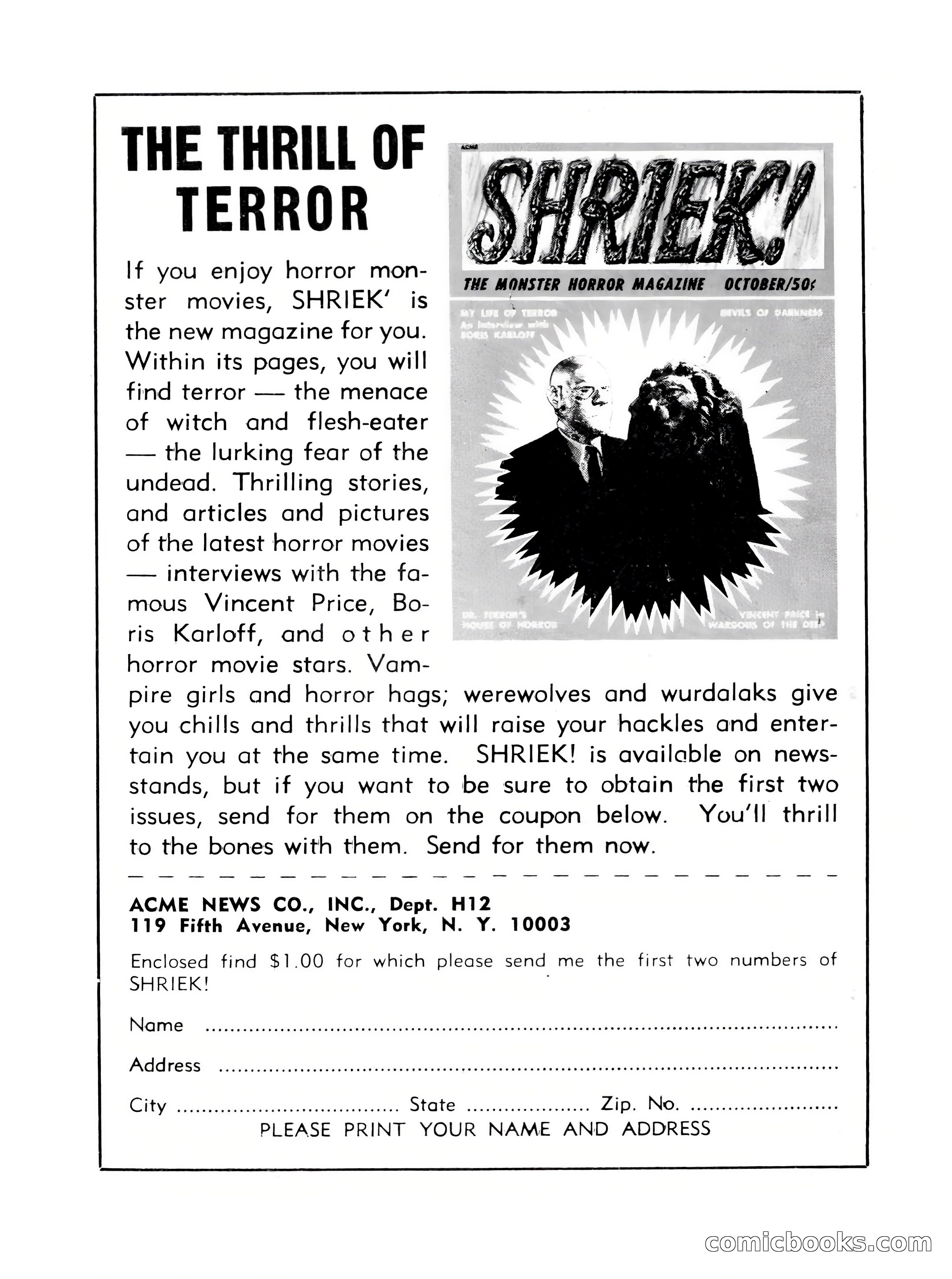 Magazine of Horror No. 12 — page 132 of 132