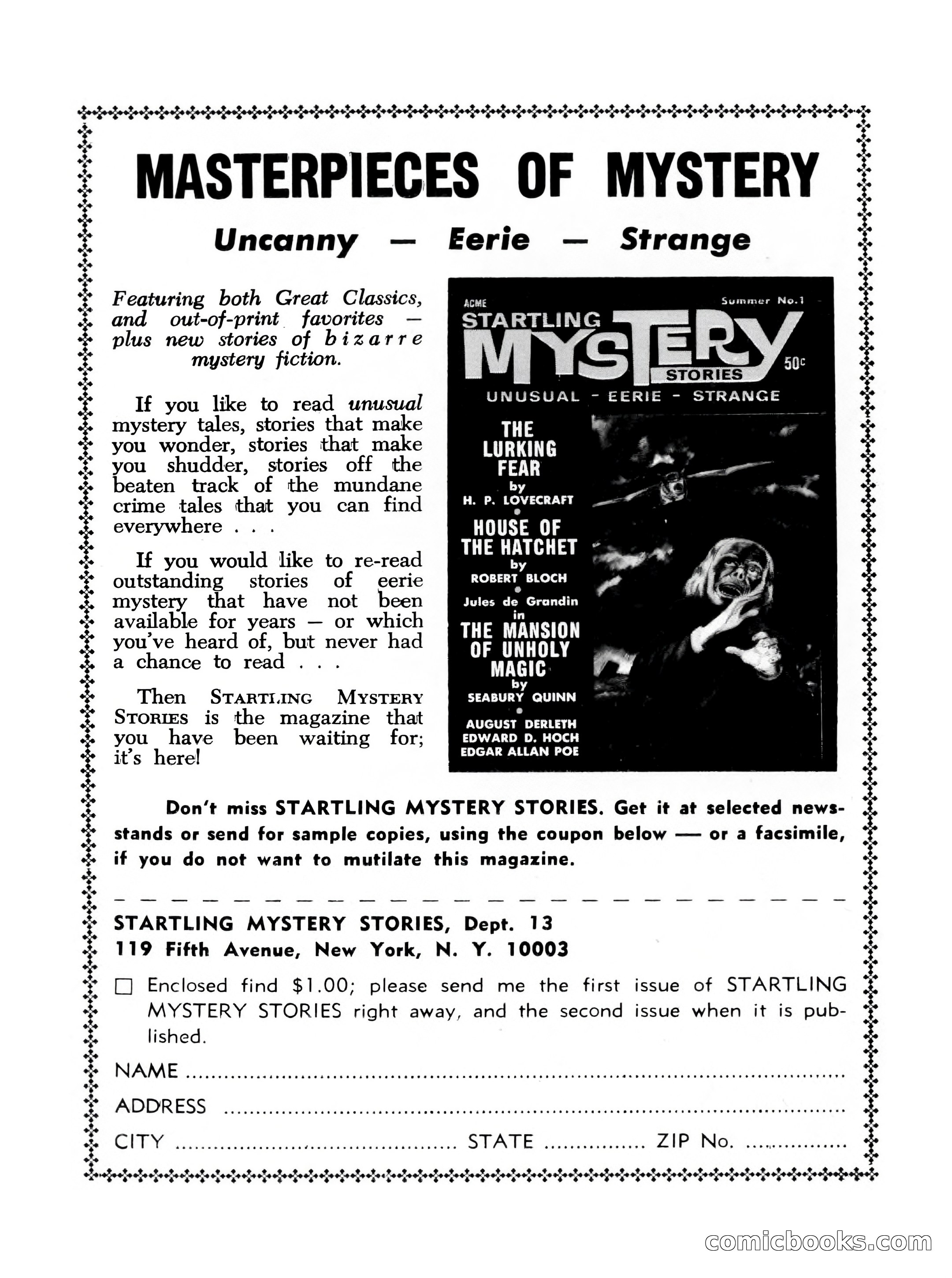 Magazine of Horror No. 13 — page 2 of 132