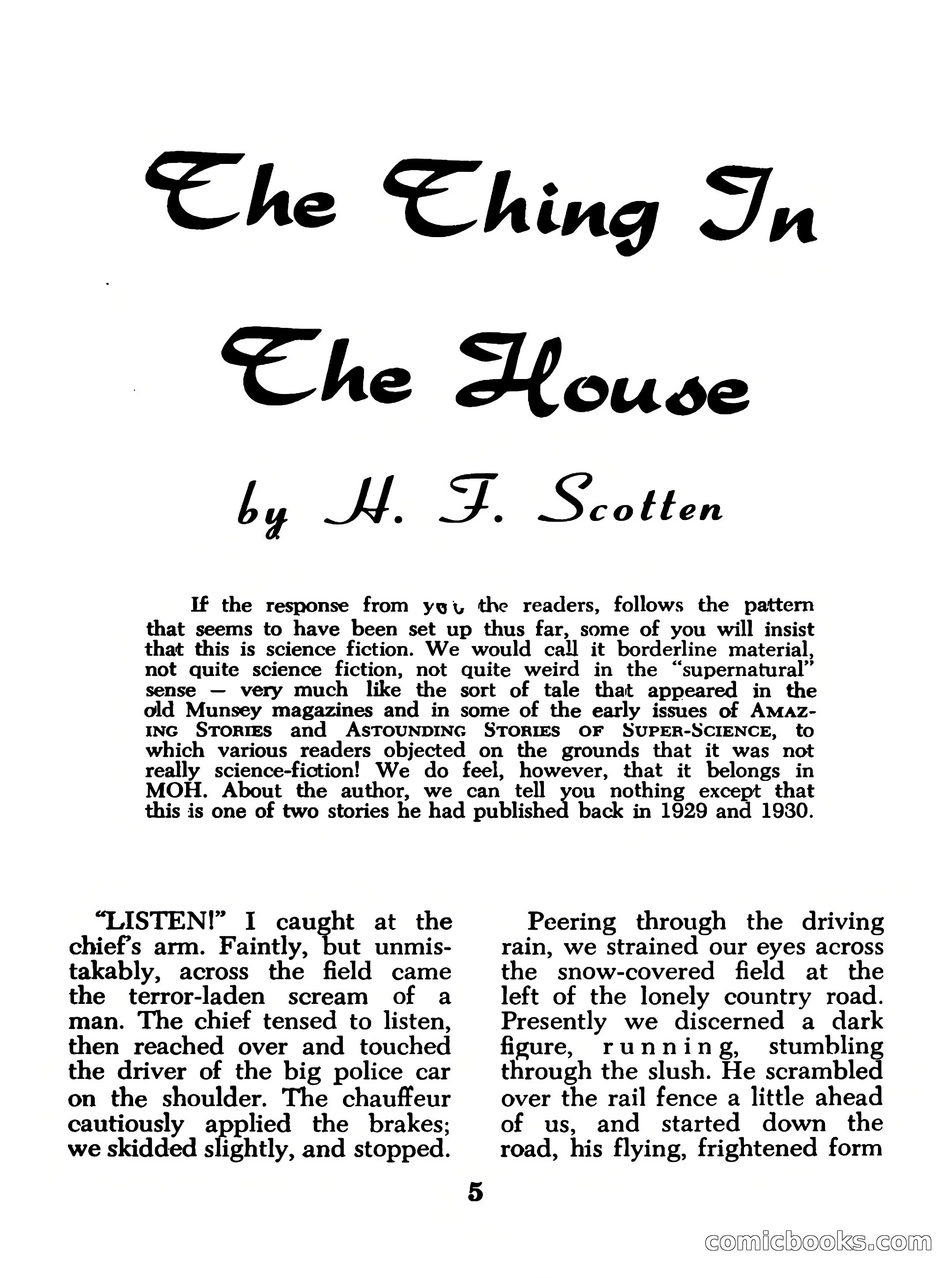 Magazine of Horror No. 13 — page 5 of 132