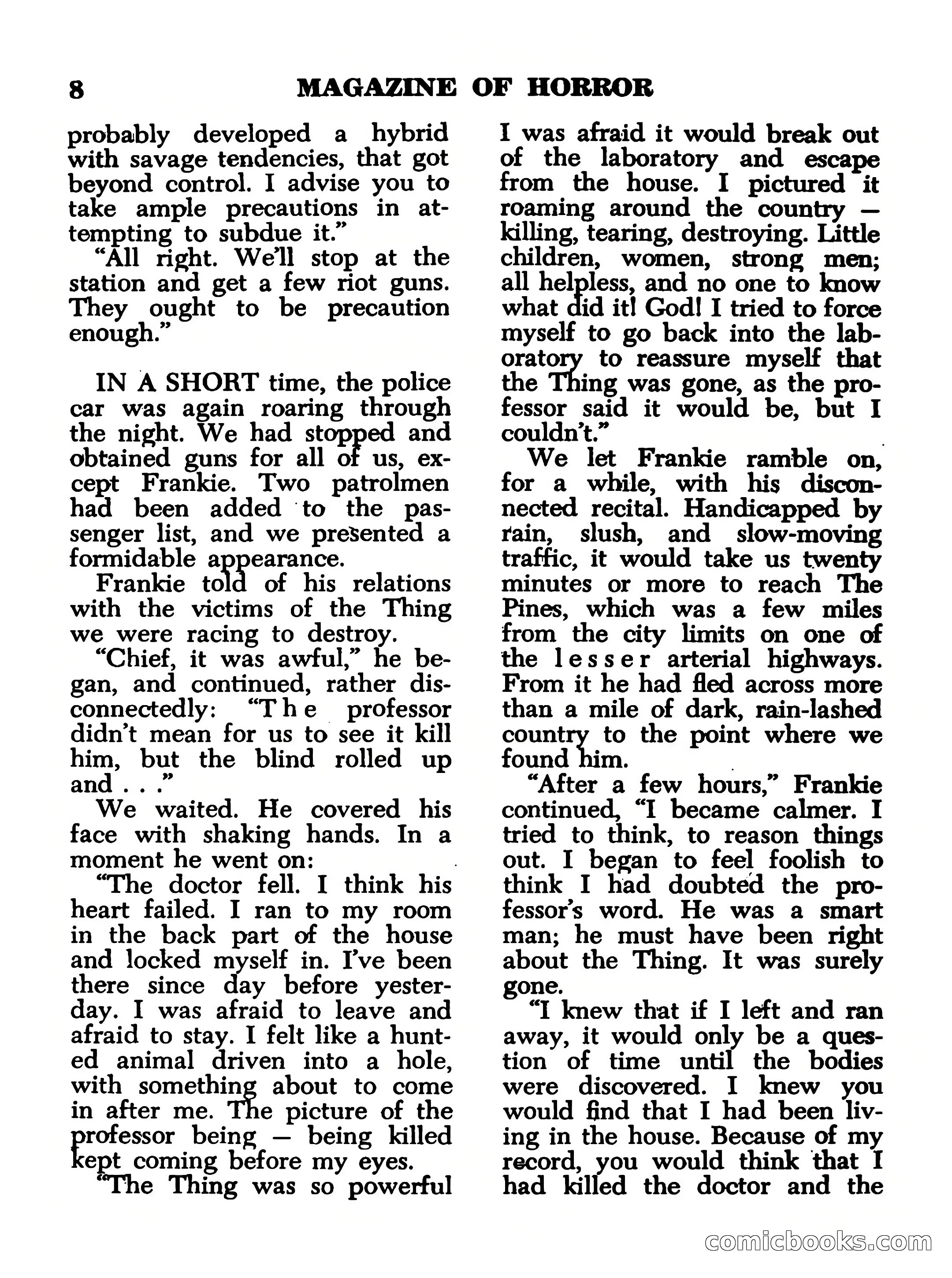Magazine of Horror No. 13 — page 8 of 132
