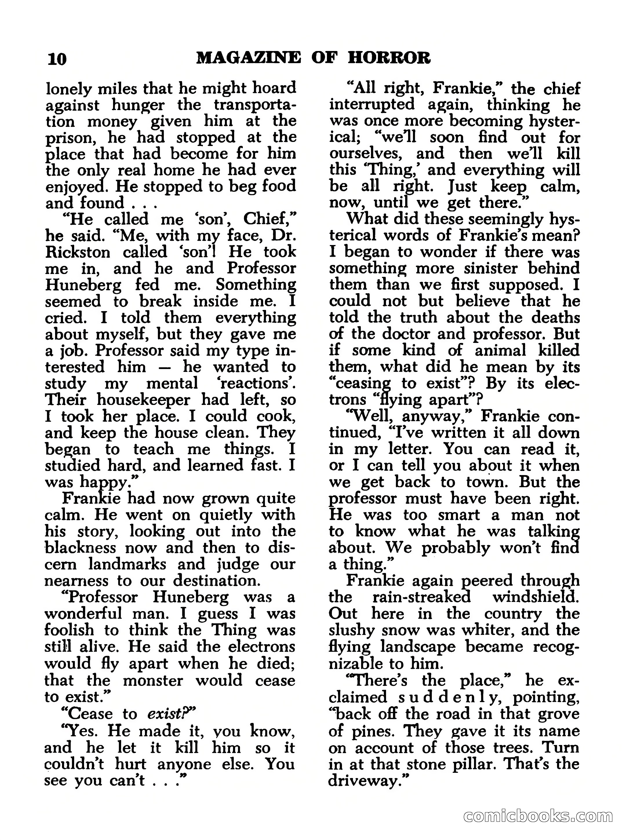 Magazine of Horror No. 13 — page 10 of 132