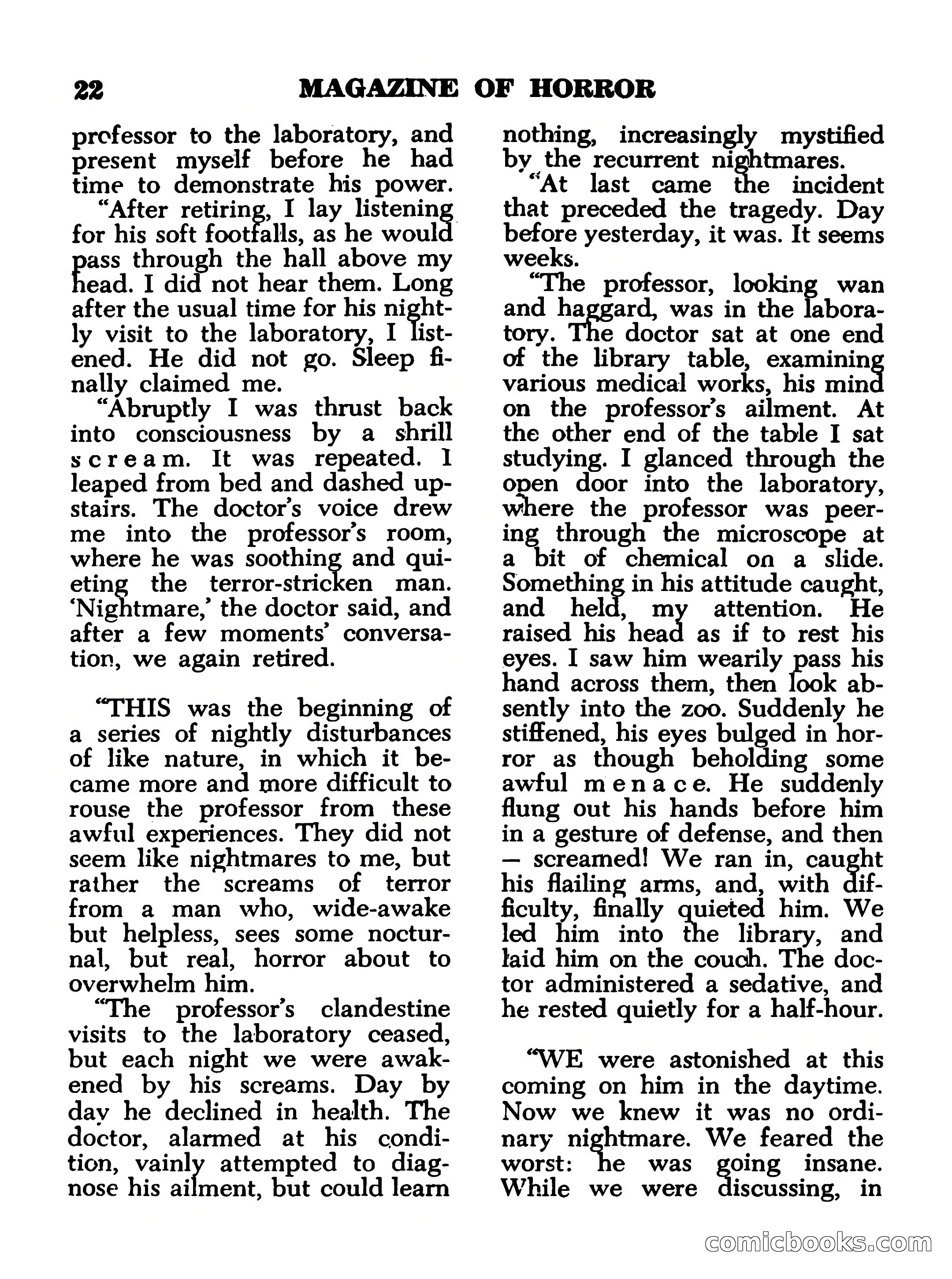 Magazine of Horror No. 13 — page 22 of 132