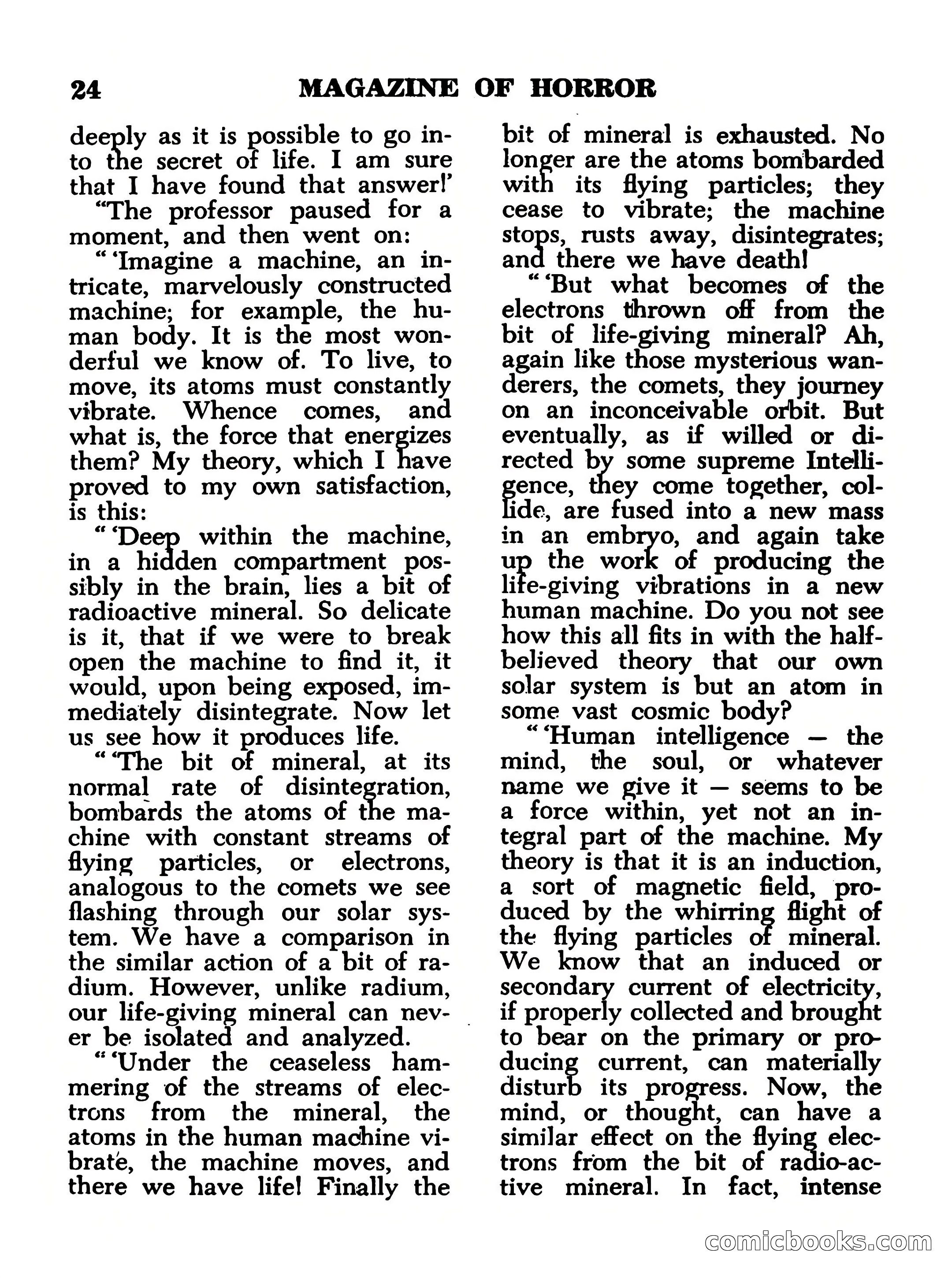 Magazine of Horror No. 13 — page 24 of 132