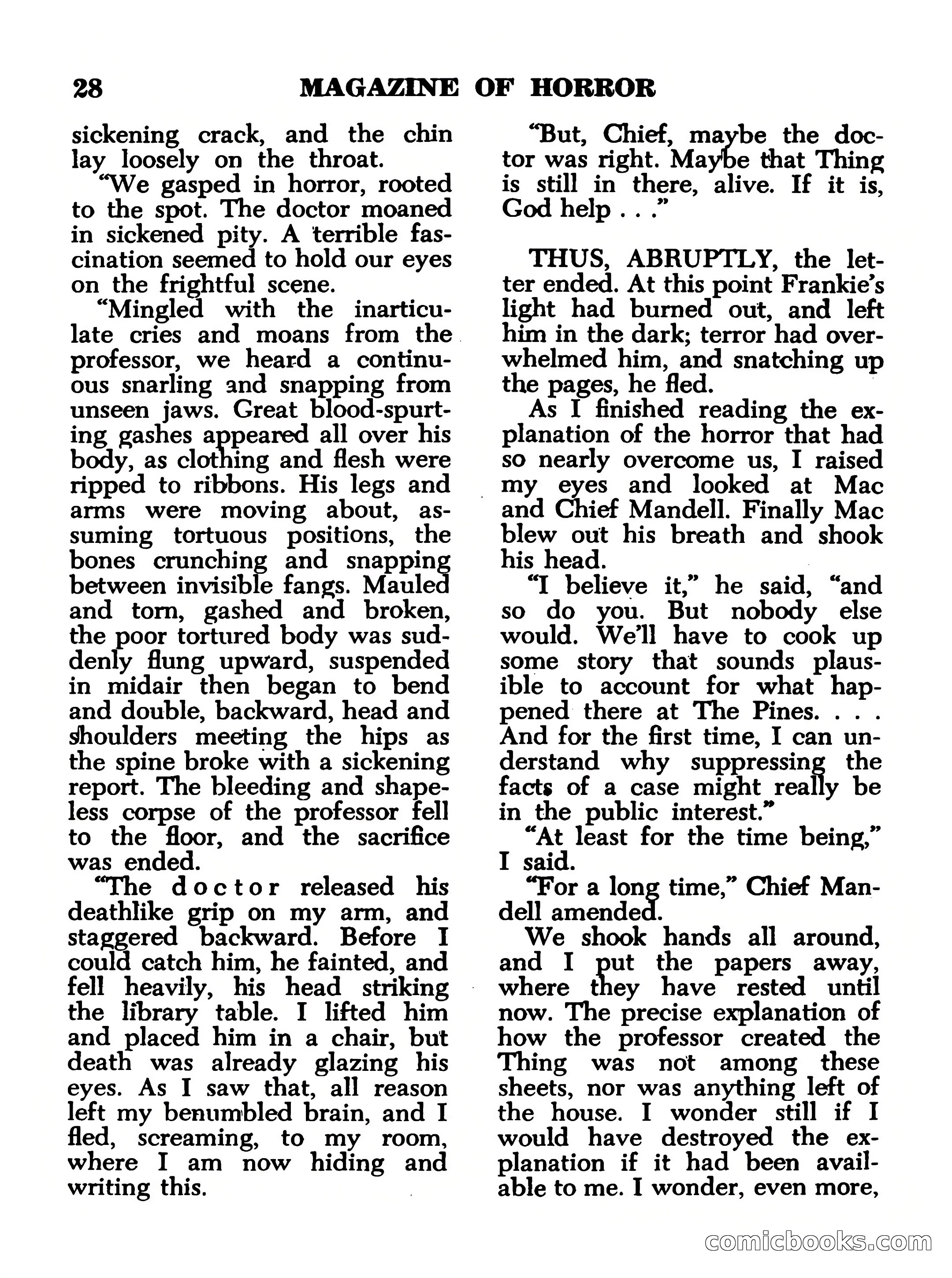 Magazine of Horror No. 13 — page 28 of 132