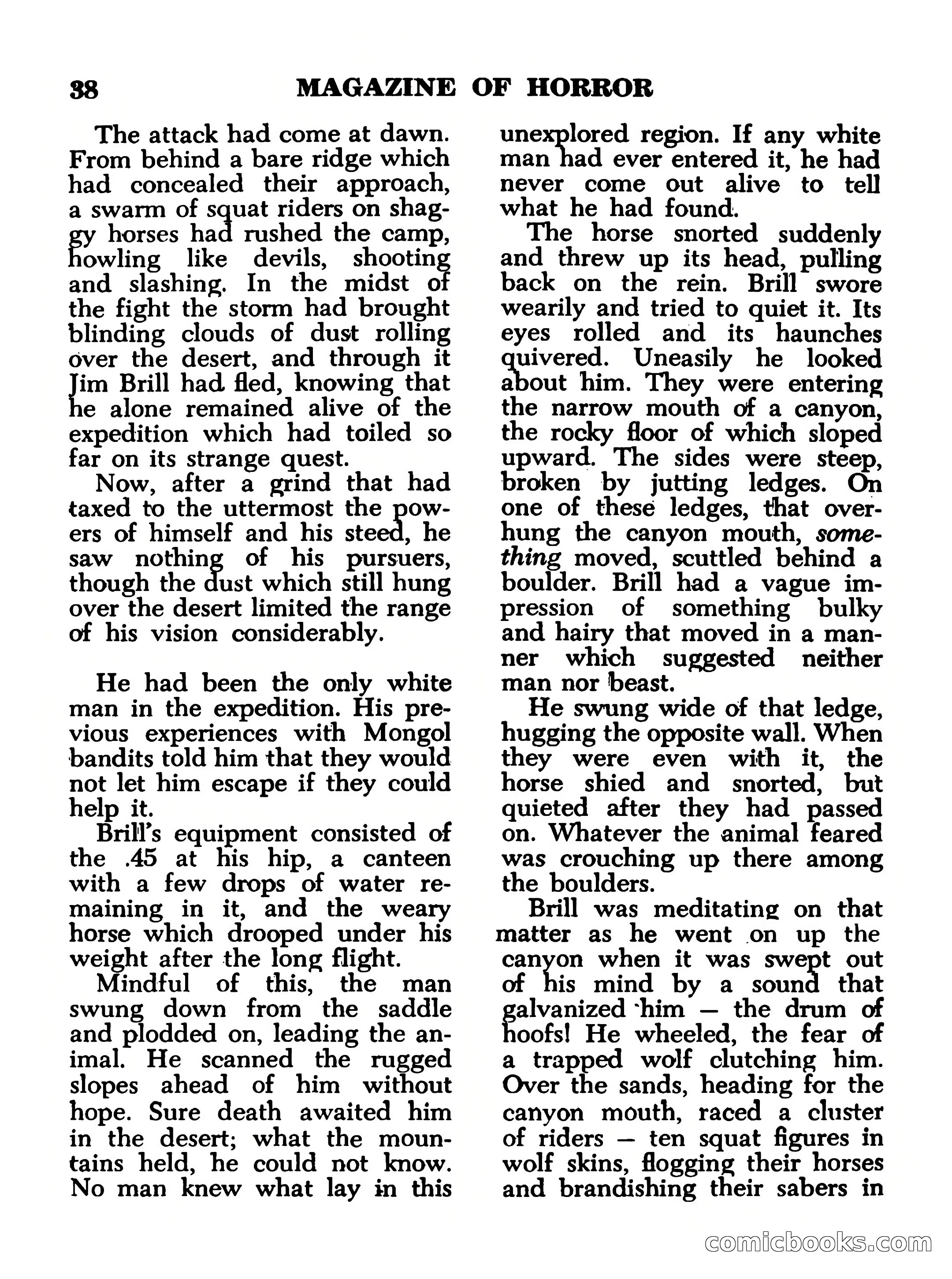 Magazine of Horror No. 13 — page 38 of 132