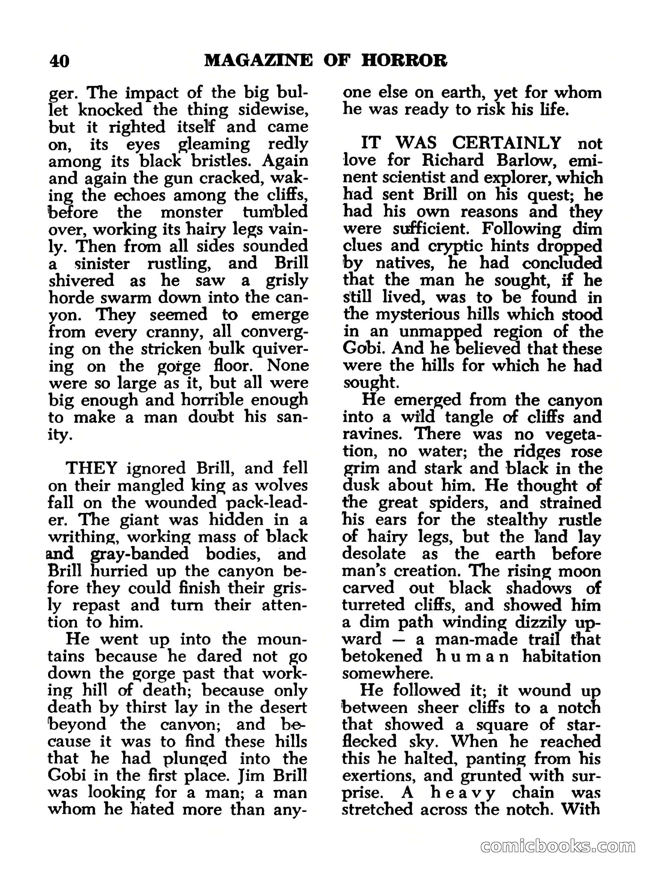 Magazine of Horror No. 13 — page 40 of 132