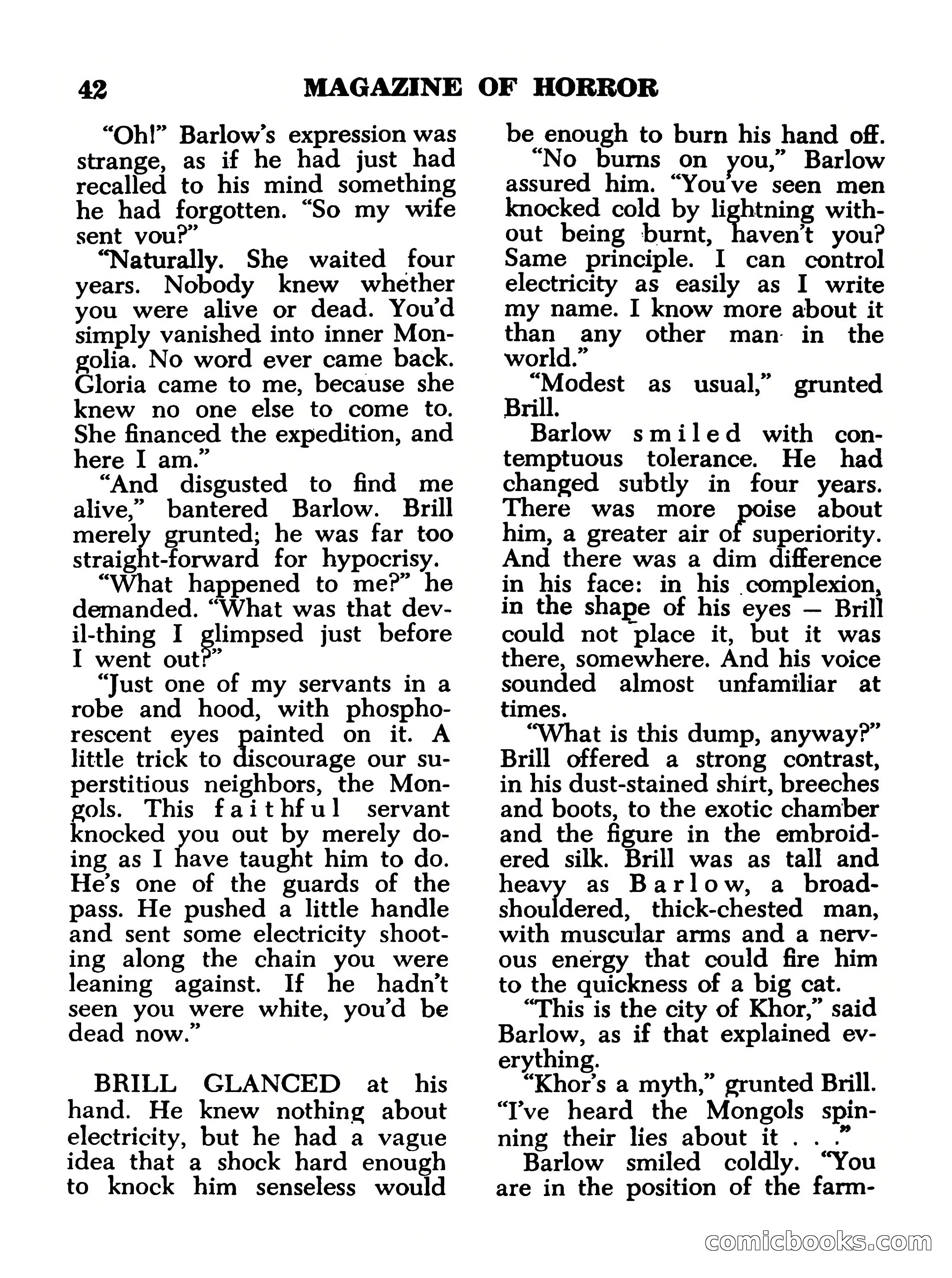 Magazine of Horror No. 13 — page 42 of 132
