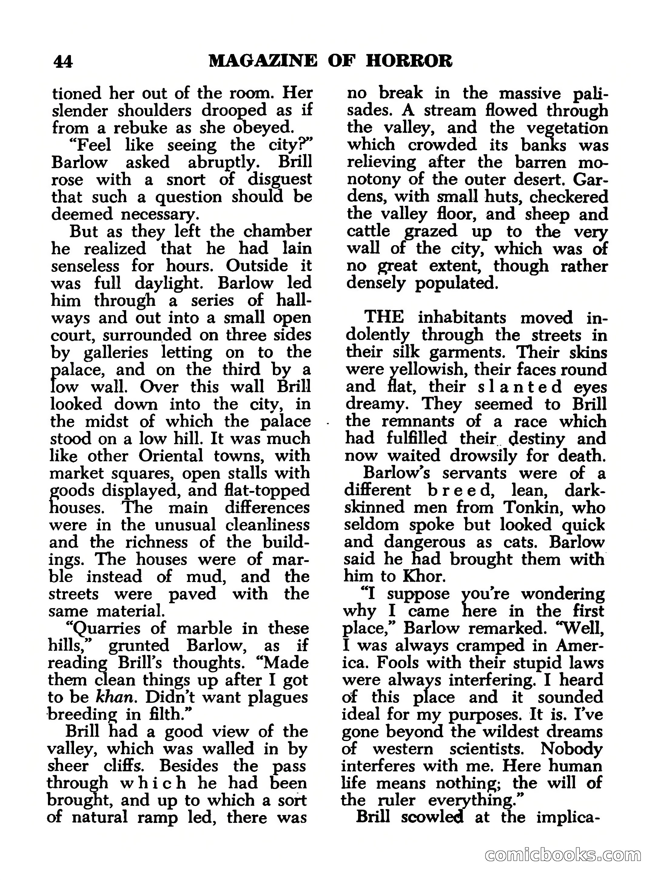 Magazine of Horror No. 13 — page 44 of 132