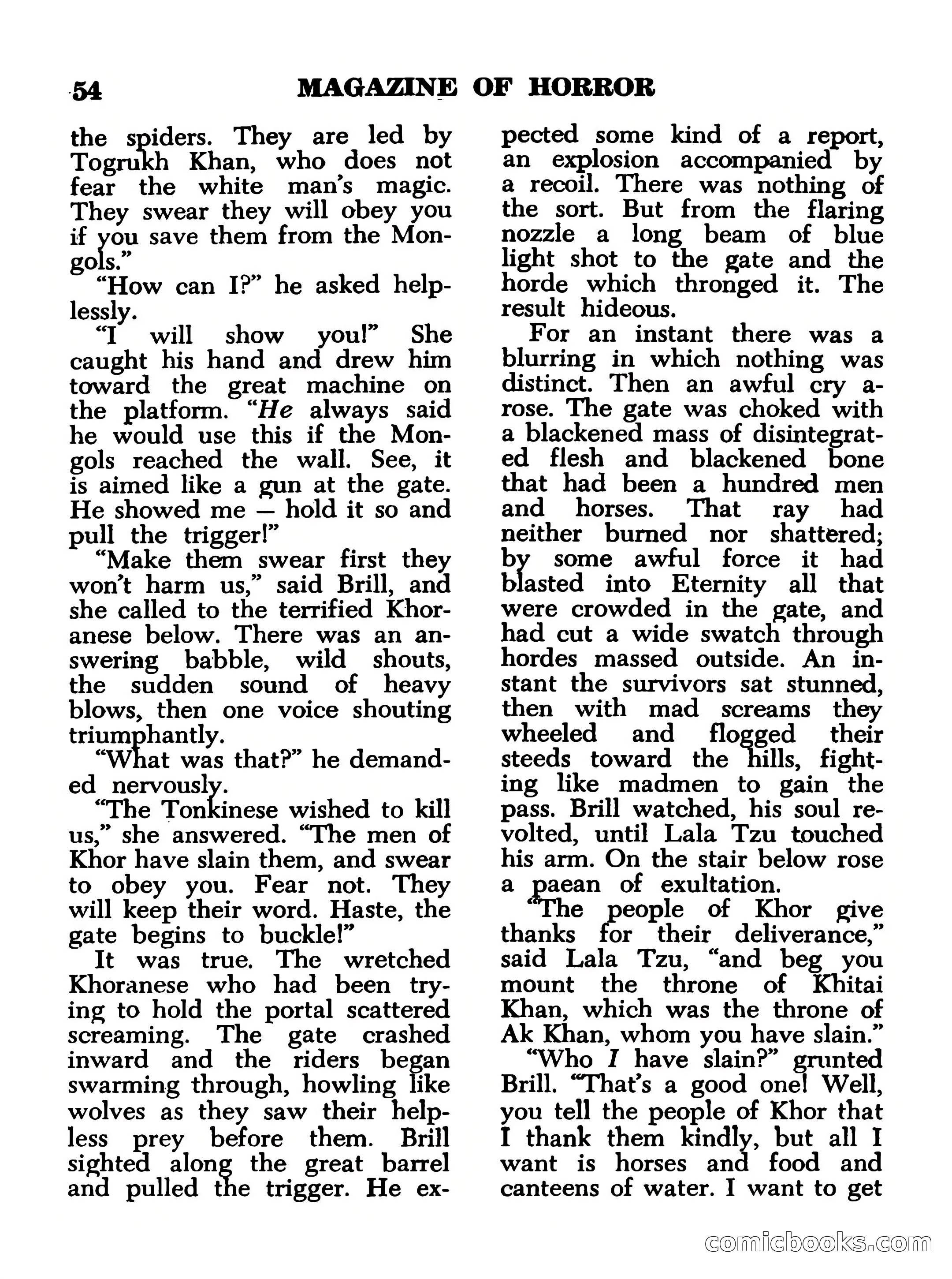 Magazine of Horror No. 13 — page 54 of 132