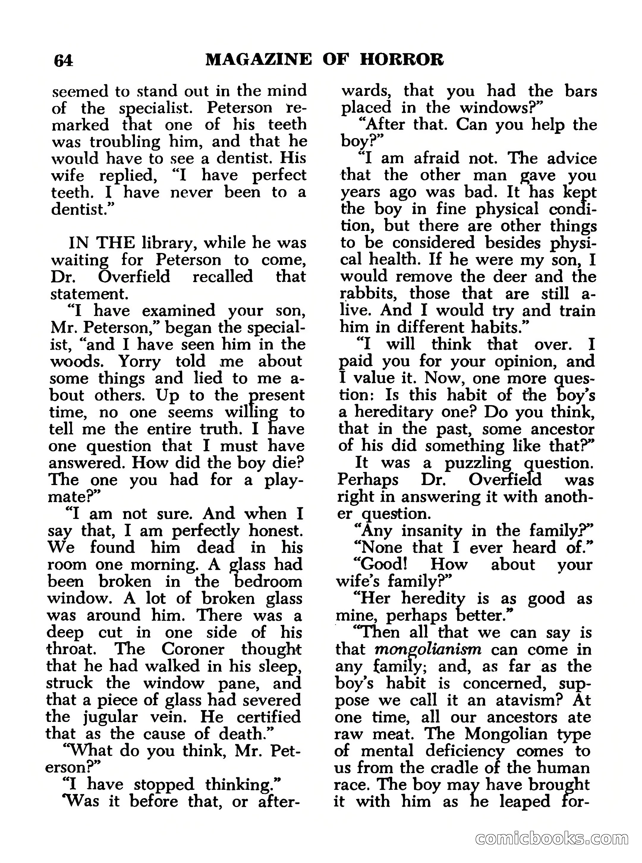Magazine of Horror No. 13 — page 64 of 132
