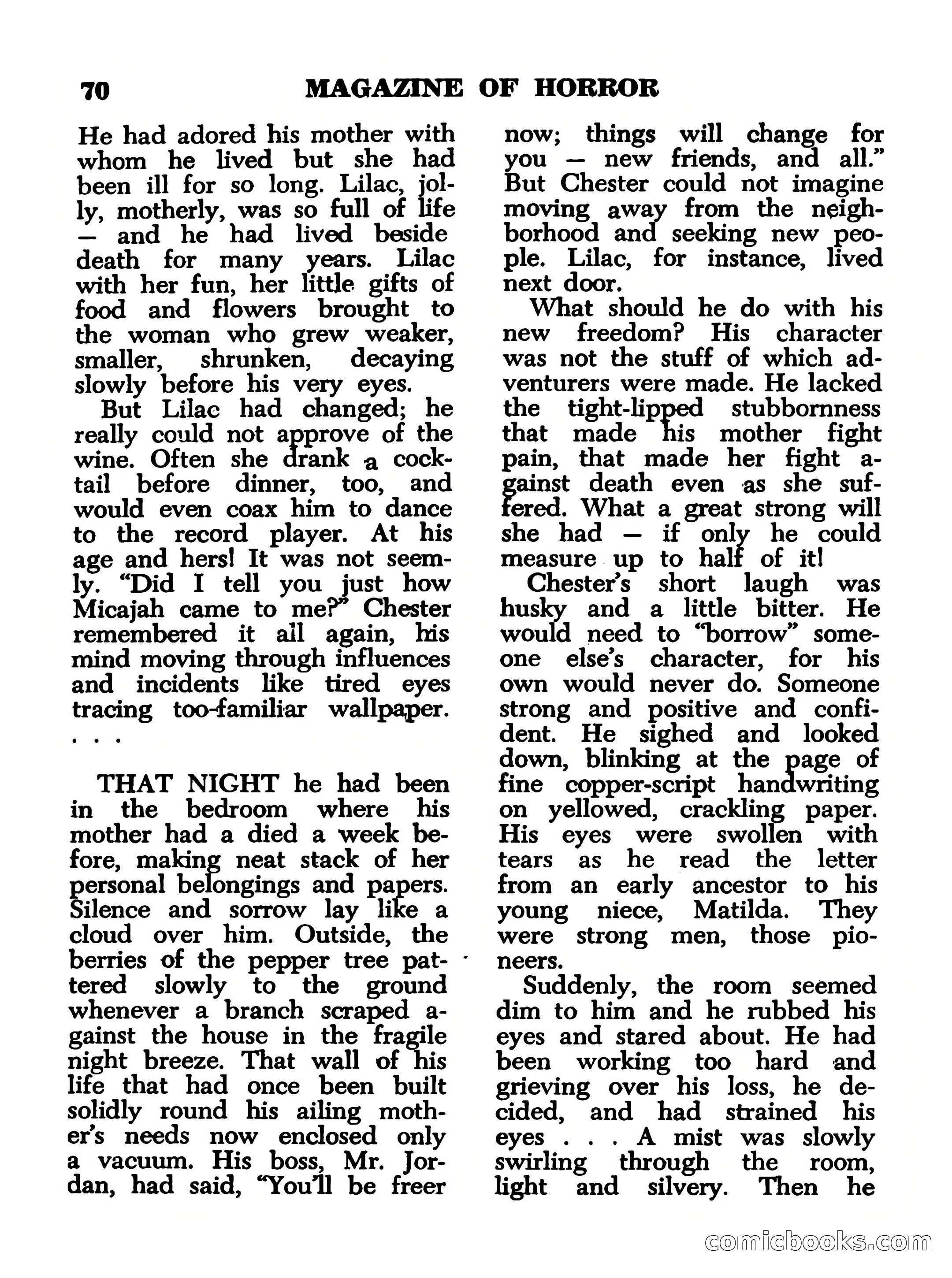 Magazine of Horror No. 13 — page 70 of 132