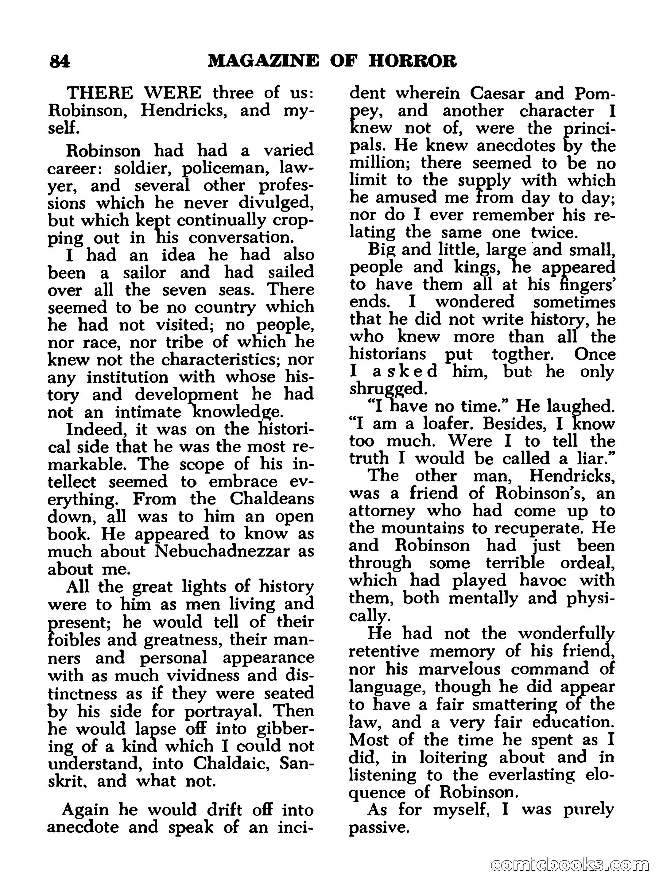 Magazine of Horror No. 13 — page 84 of 132
