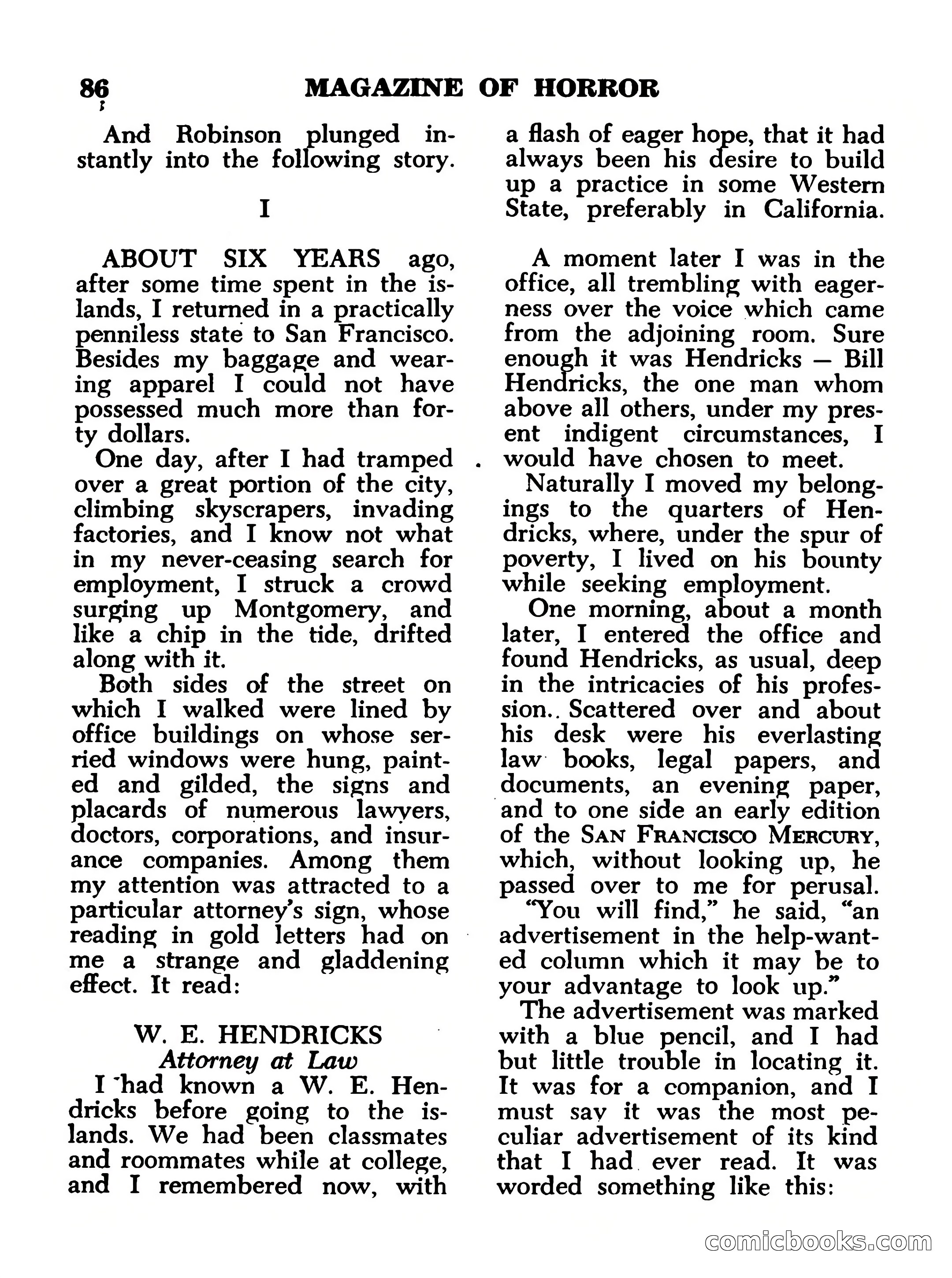 Magazine of Horror No. 13 — page 86 of 132