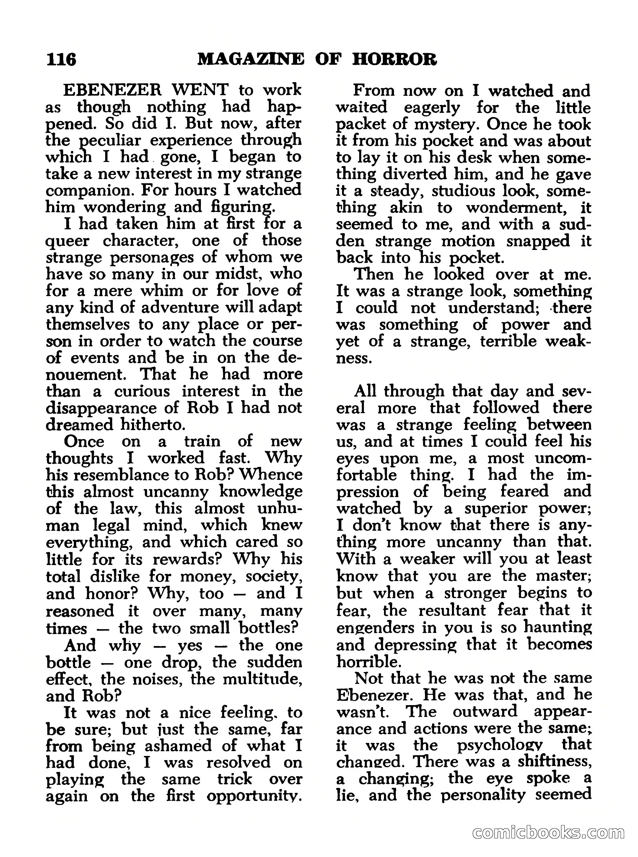 Magazine of Horror No. 13 — page 116 of 132
