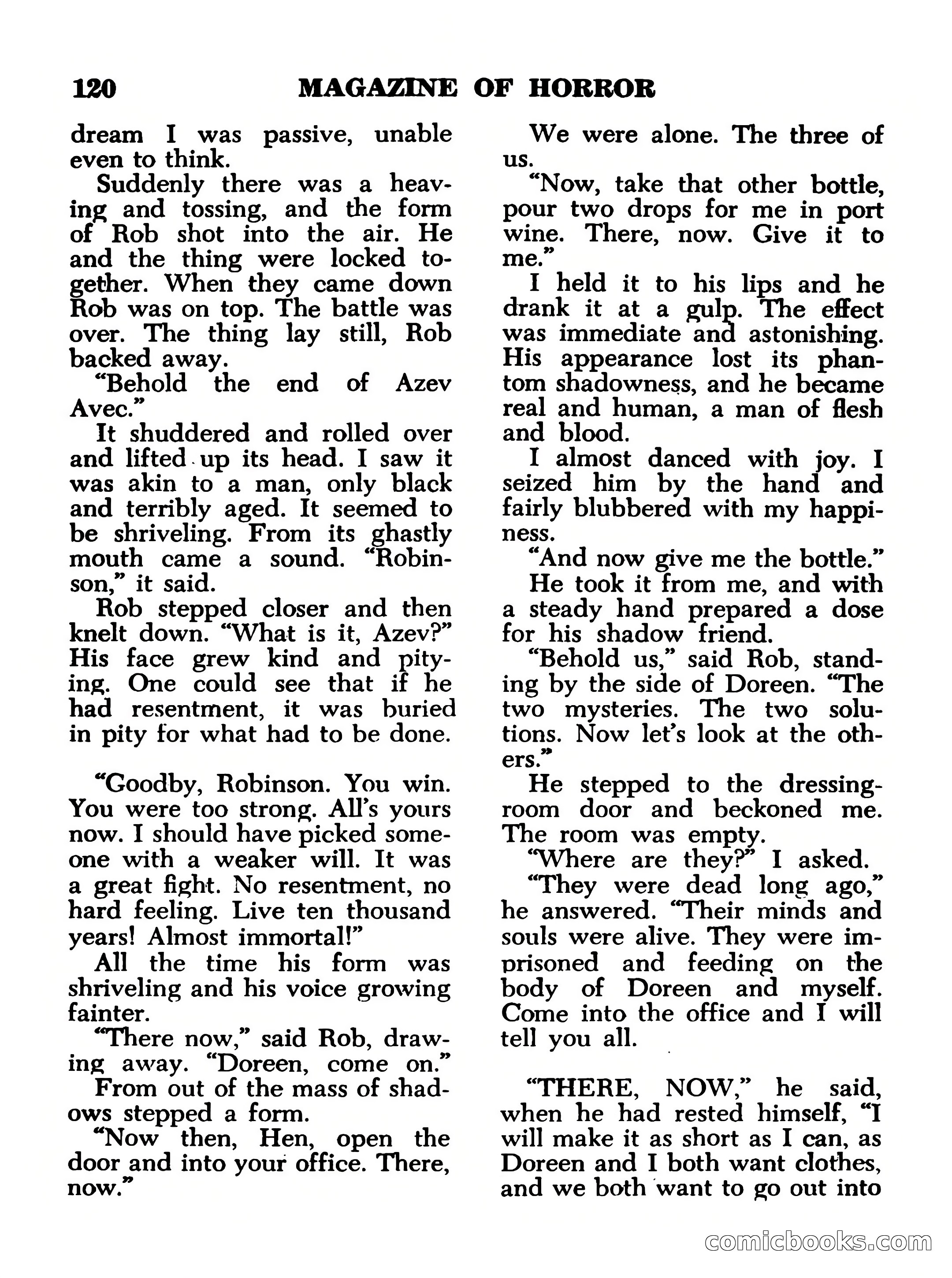 Magazine of Horror No. 13 — page 120 of 132