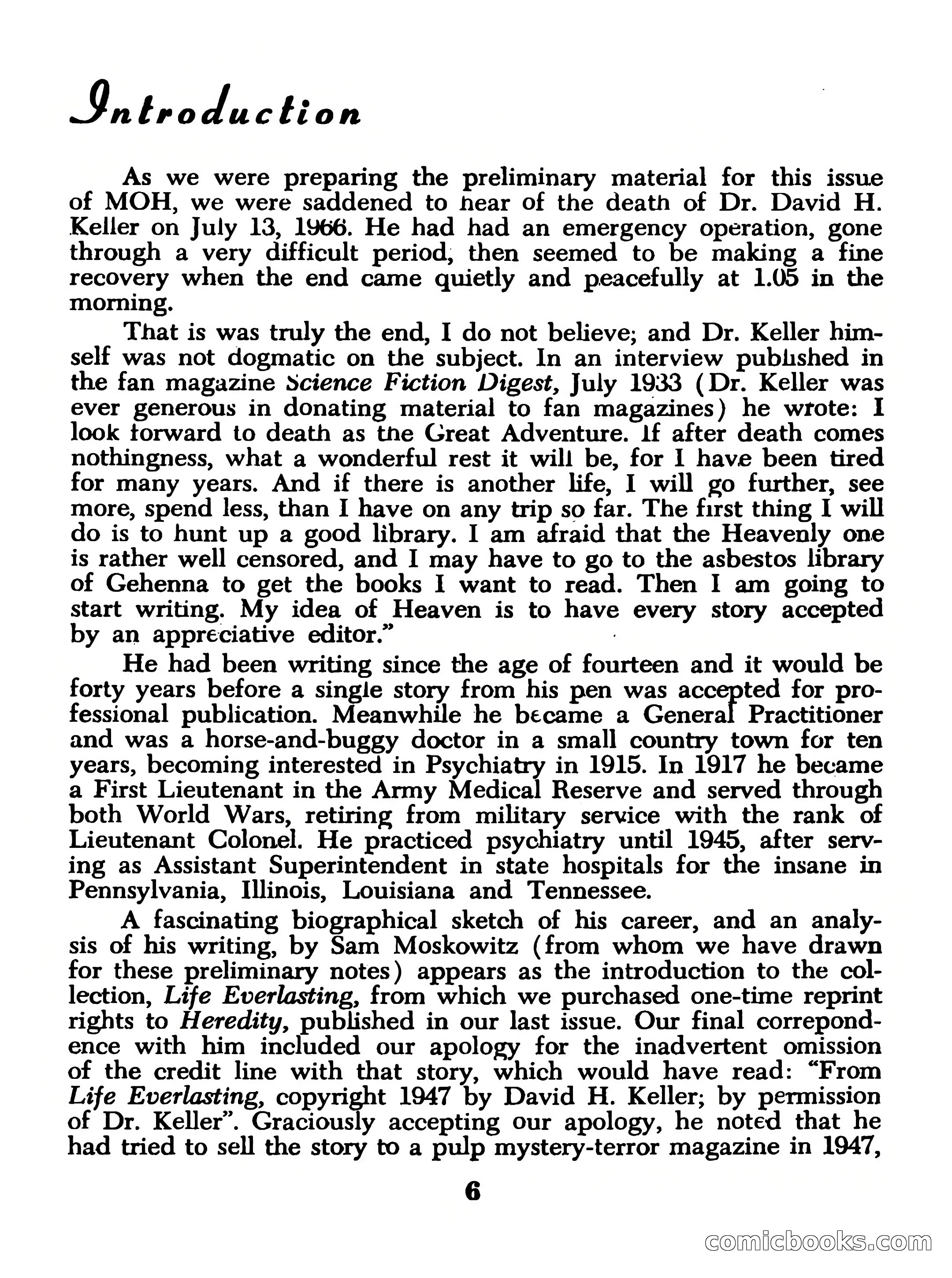 Magazine of Horror, No. 14 — page 6 of 132