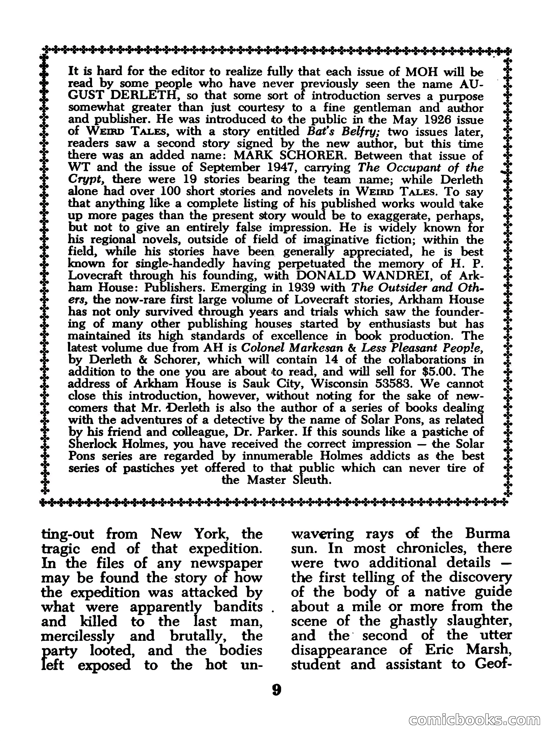 Magazine of Horror, No. 14 — page 9 of 132