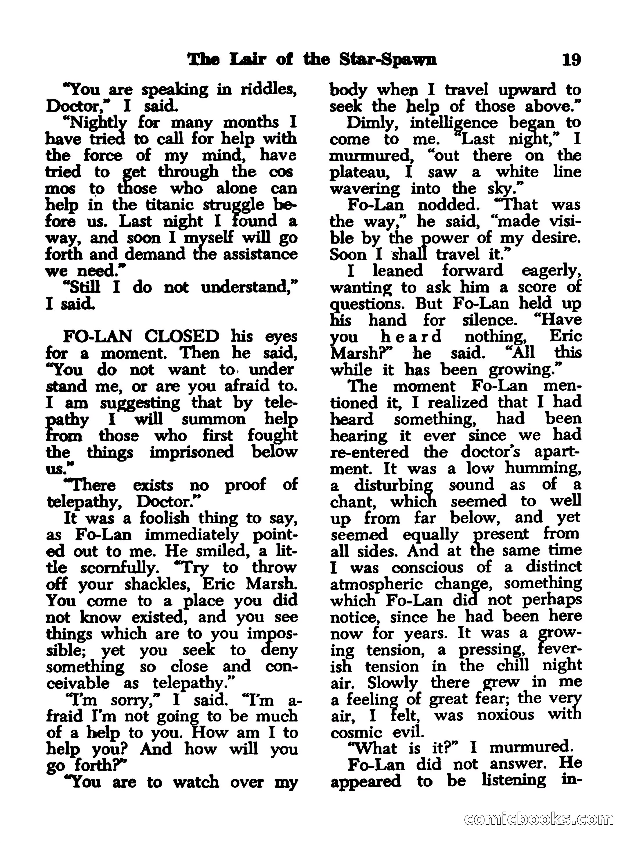 Magazine of Horror, No. 14 — page 19 of 132