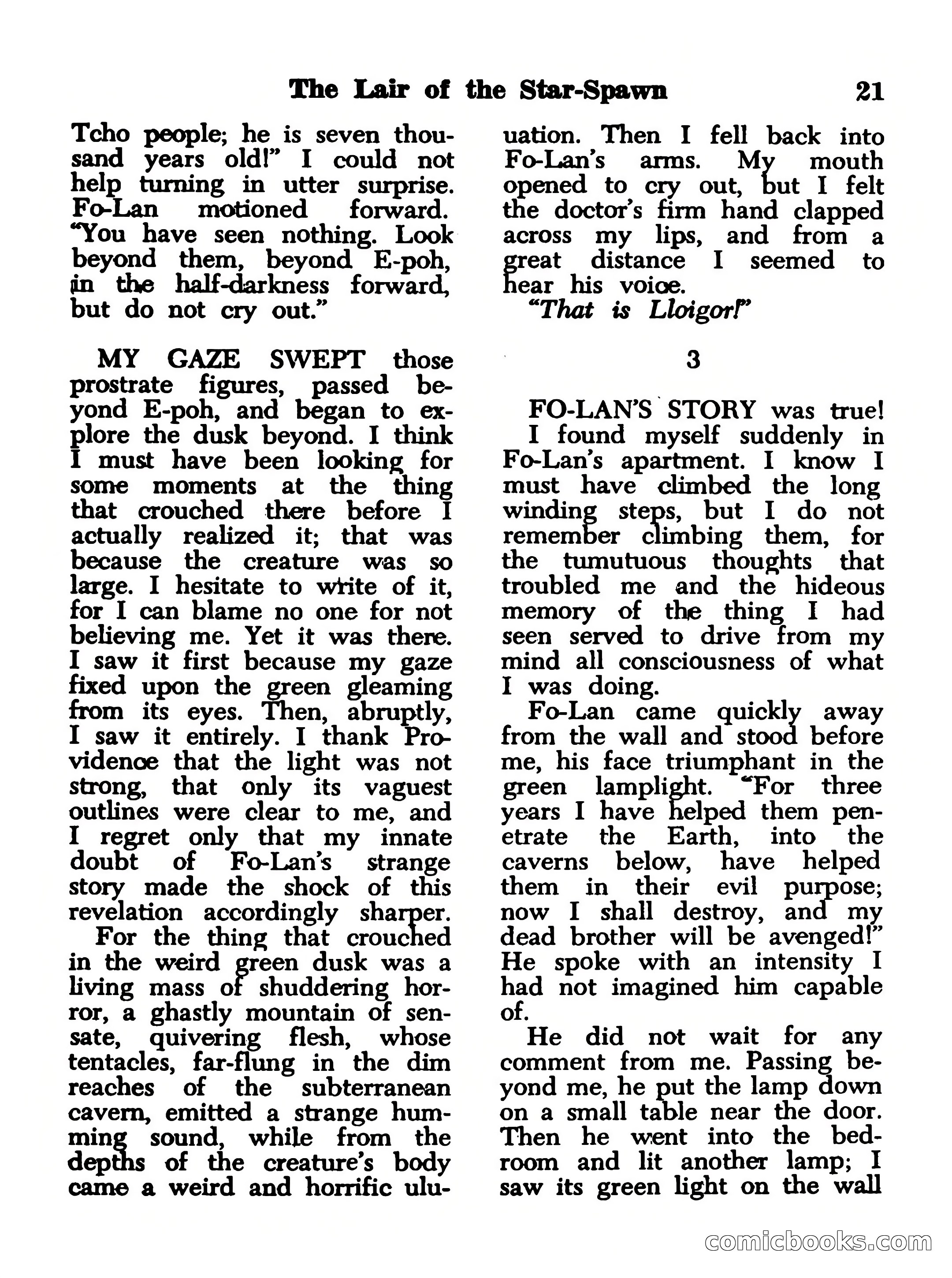 Magazine of Horror, No. 14 — page 21 of 132