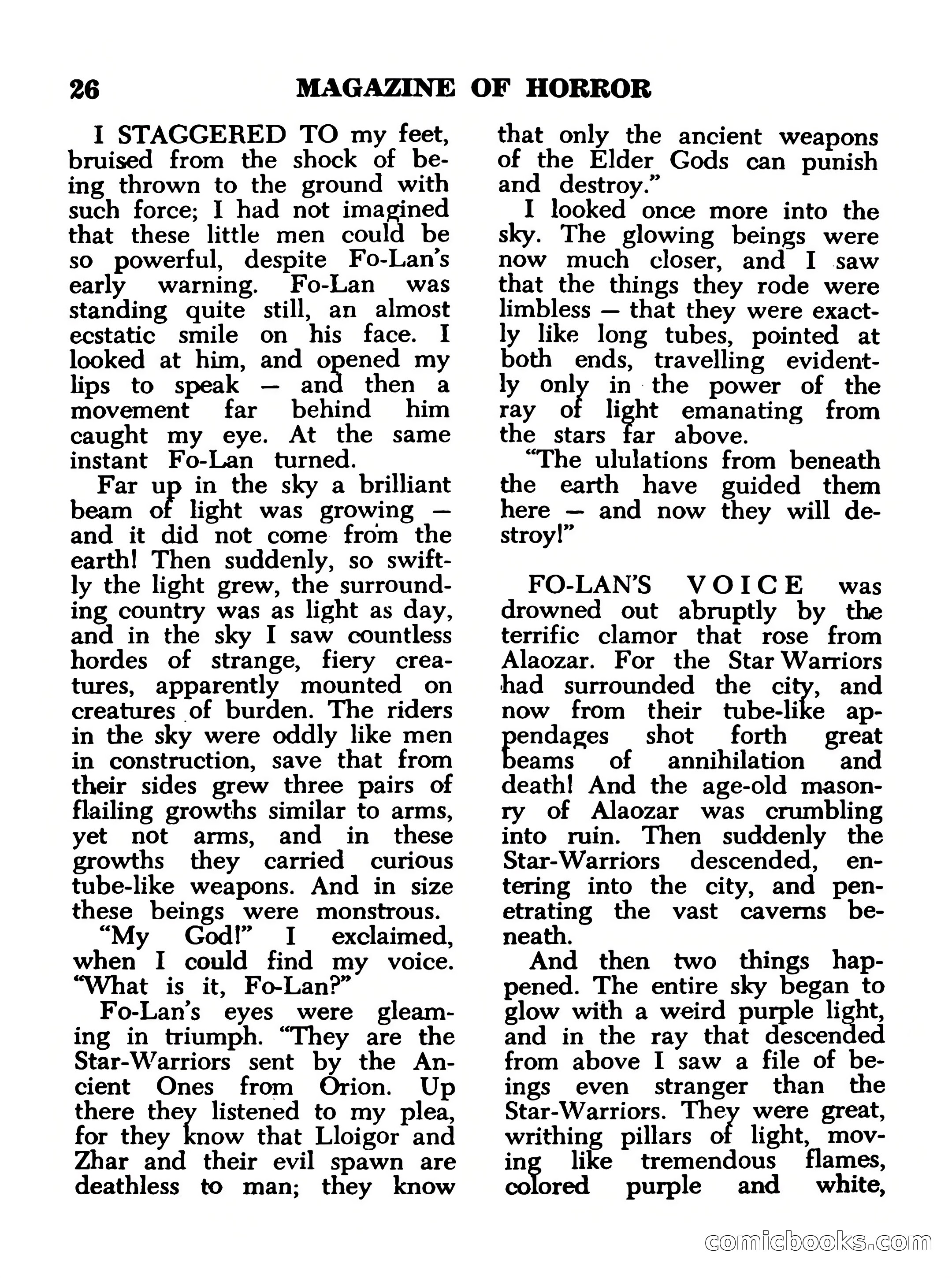 Magazine of Horror, No. 14 — page 26 of 132