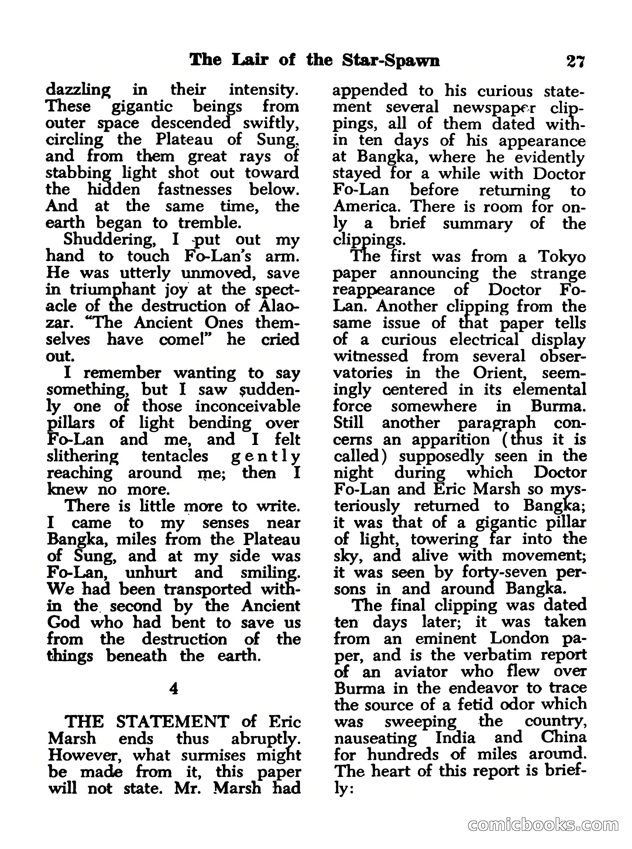 Magazine of Horror, No. 14 — page 27 of 132