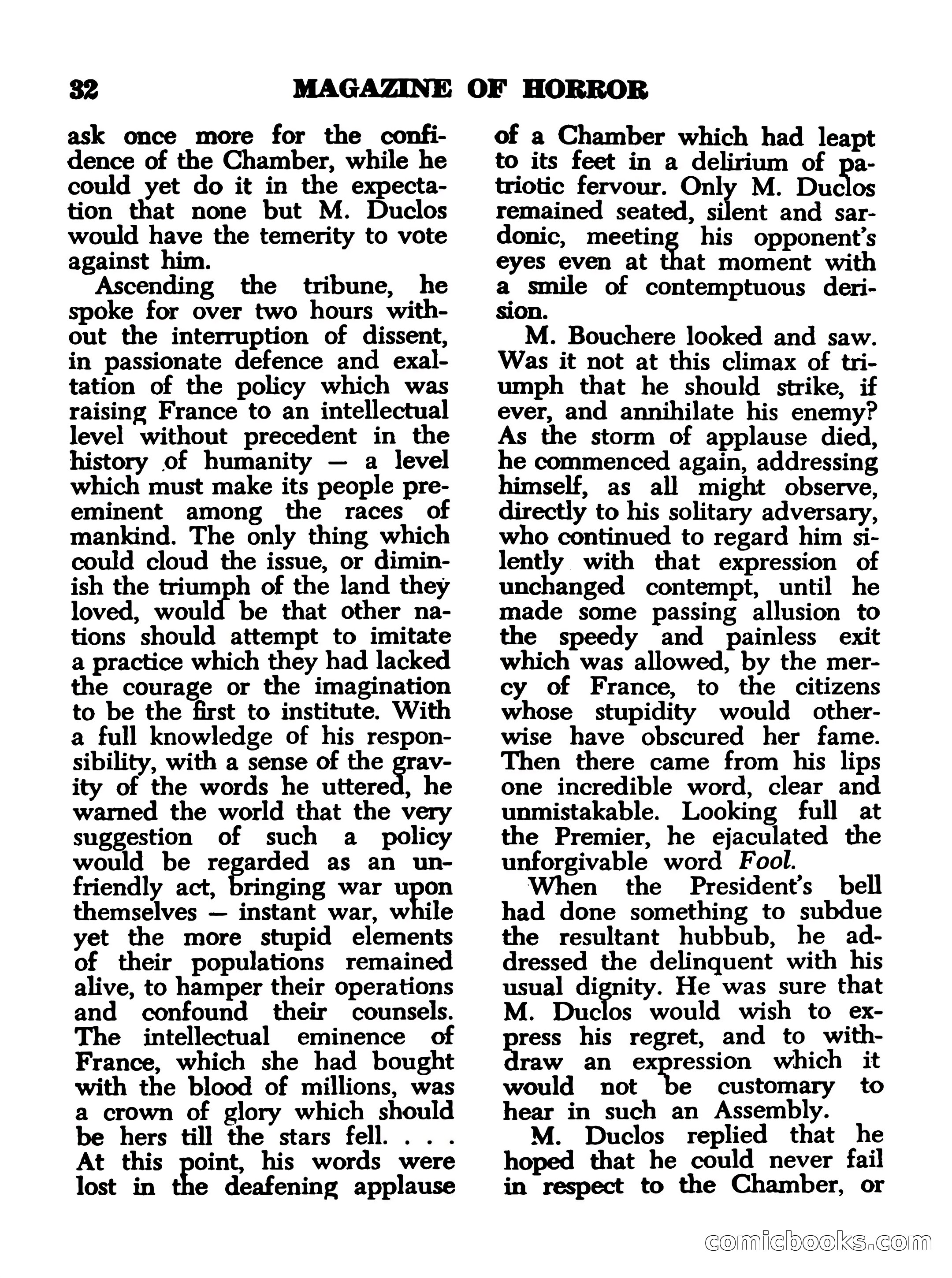 Magazine of Horror, No. 14 — page 32 of 132