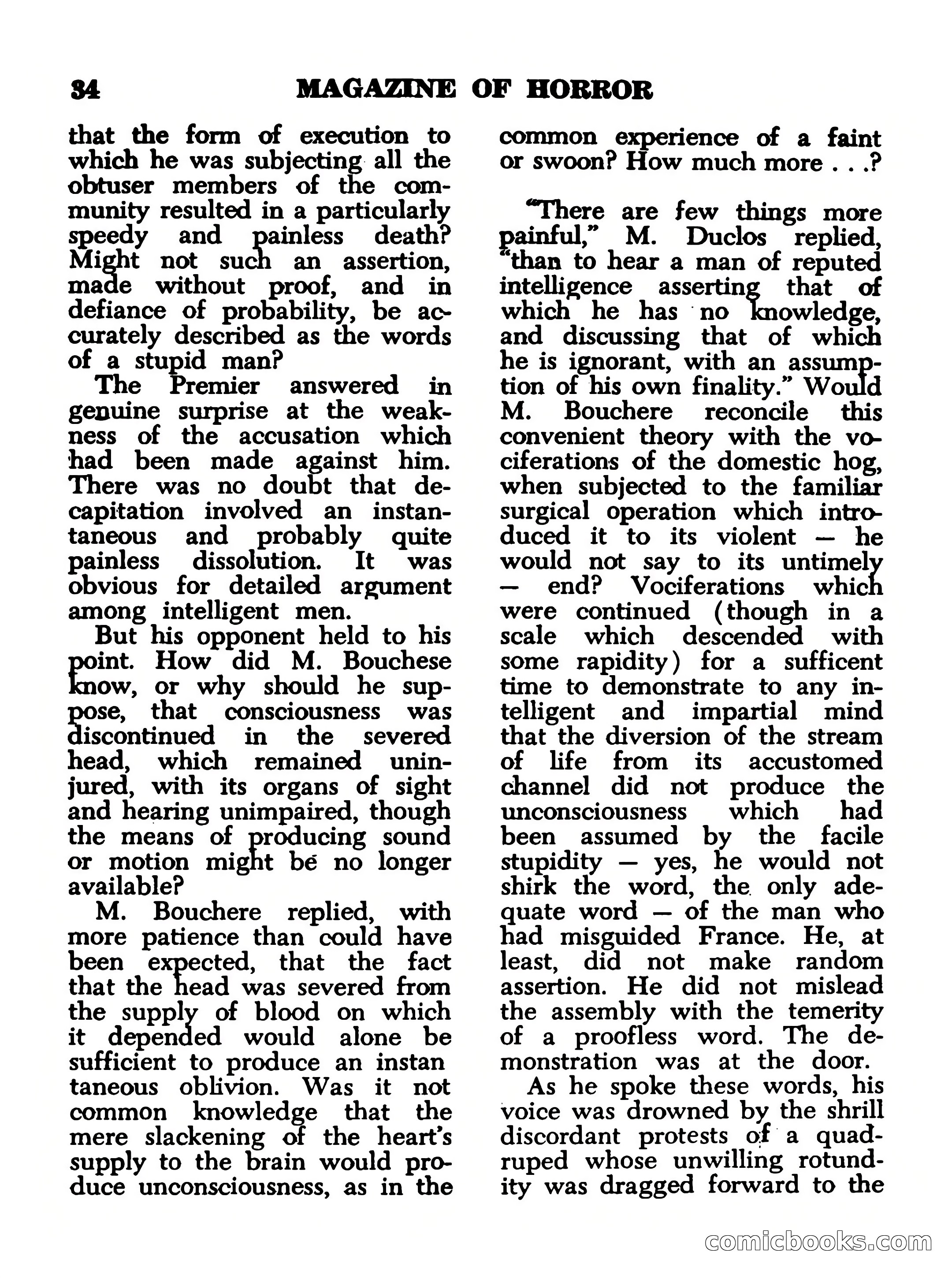 Magazine of Horror, No. 14 — page 34 of 132