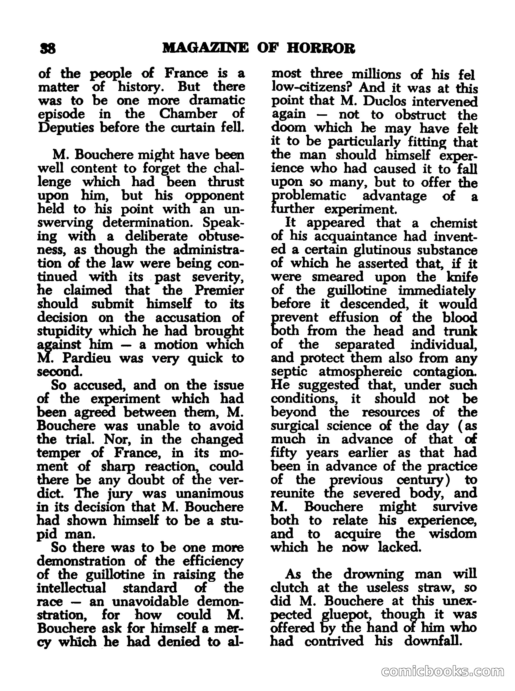 Magazine of Horror, No. 14 — page 38 of 132