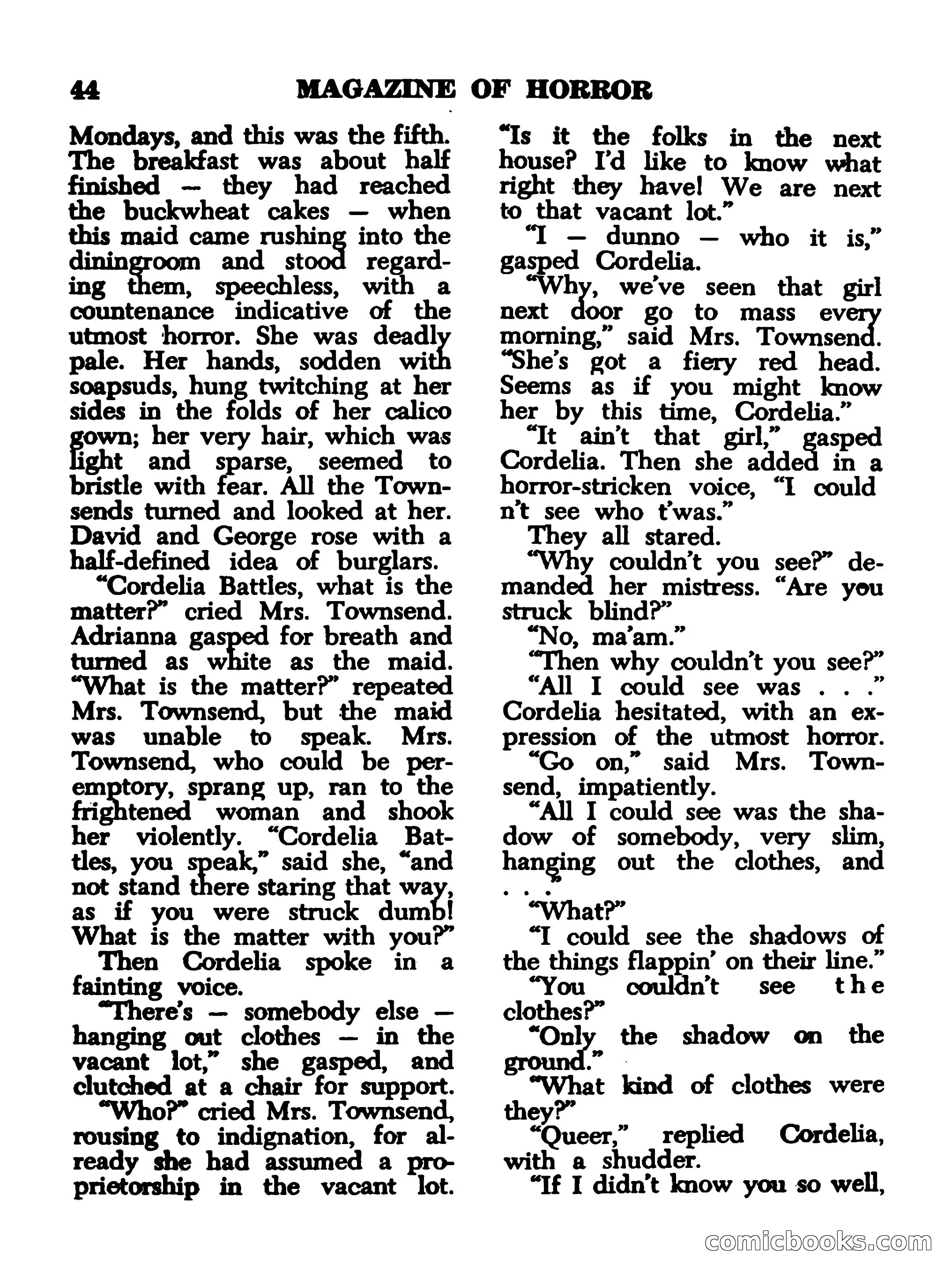 Magazine of Horror, No. 14 — page 44 of 132