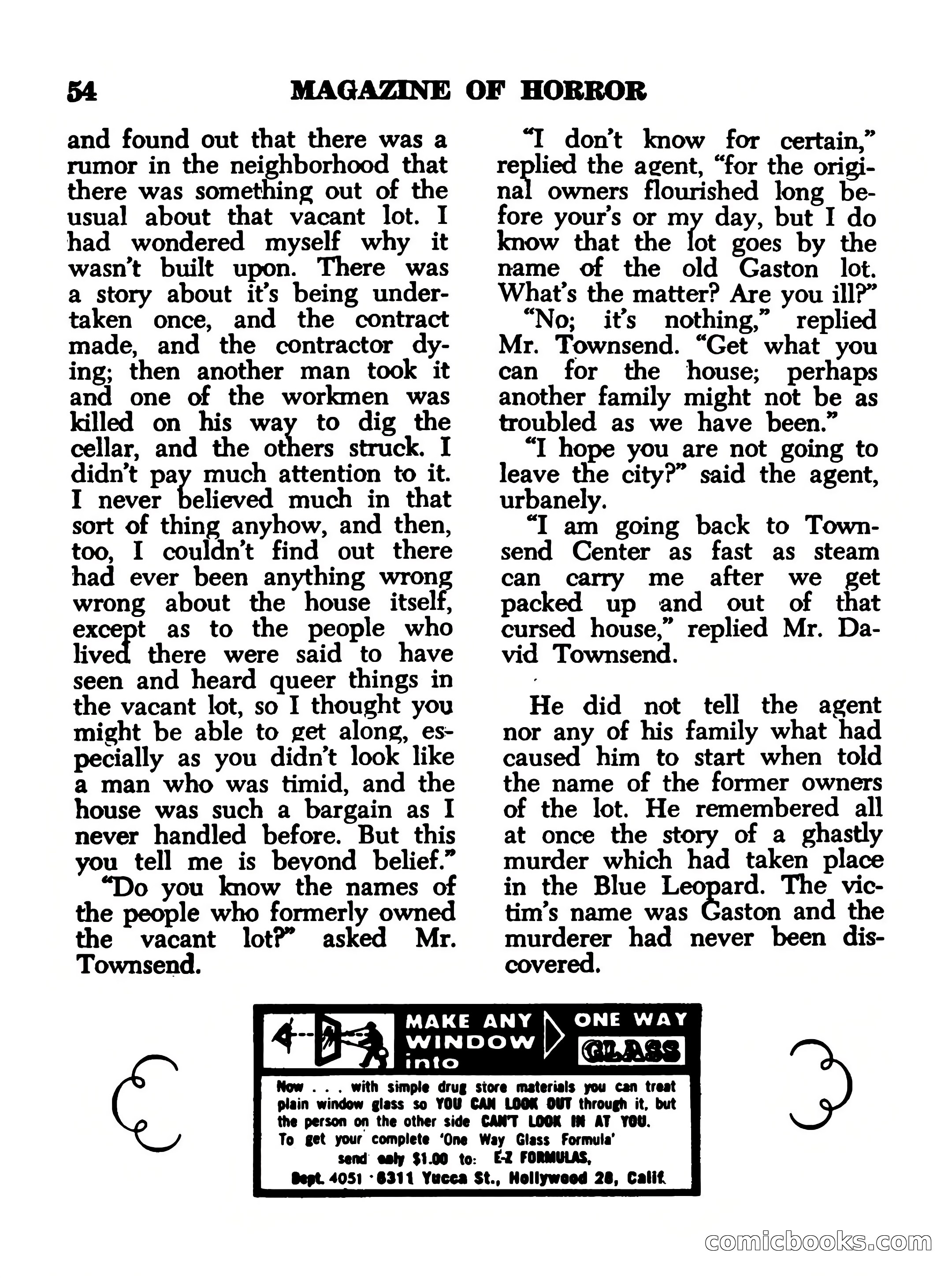 Magazine of Horror, No. 14 — page 54 of 132