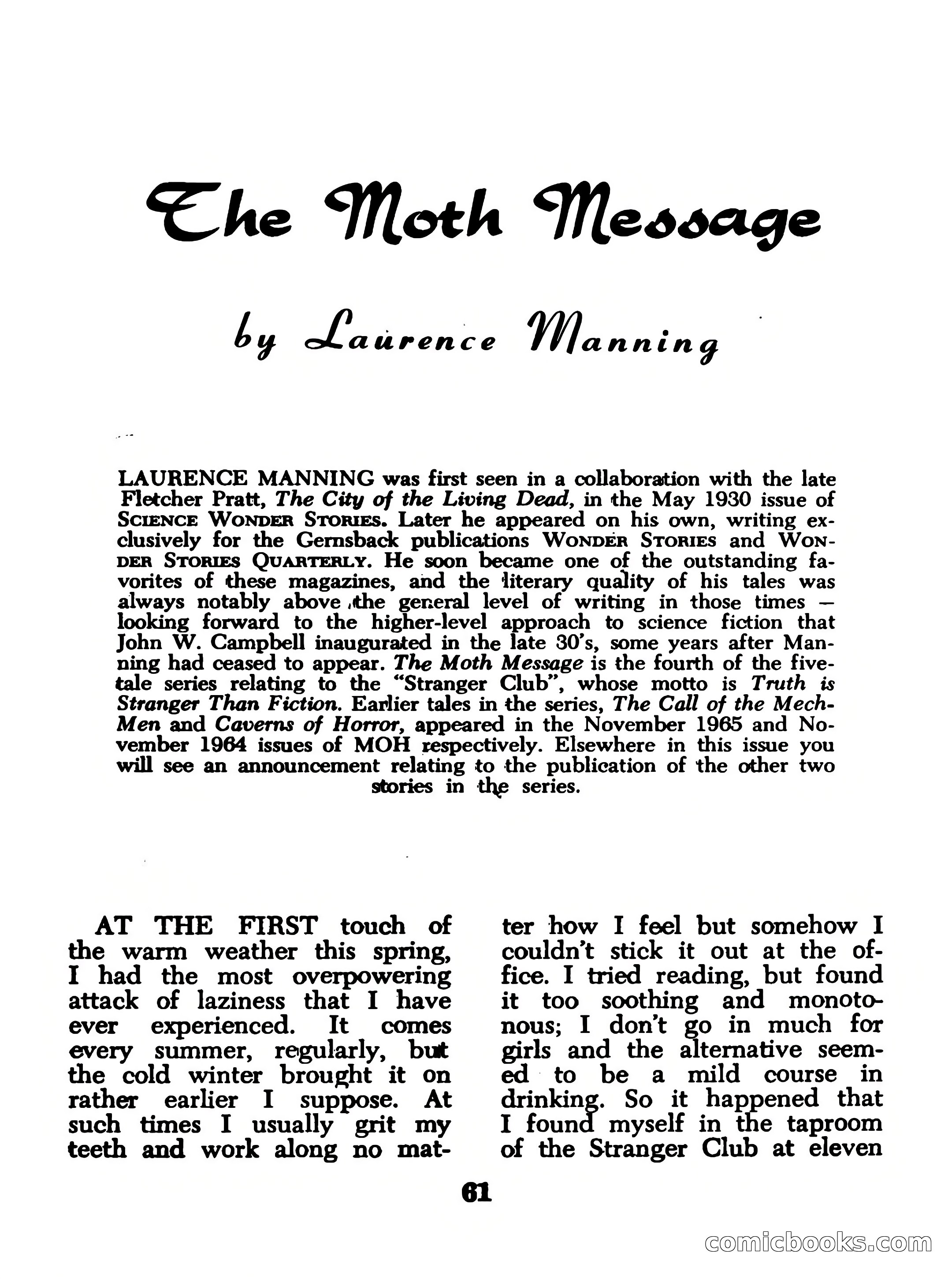 Magazine of Horror, No. 14 — page 61 of 132