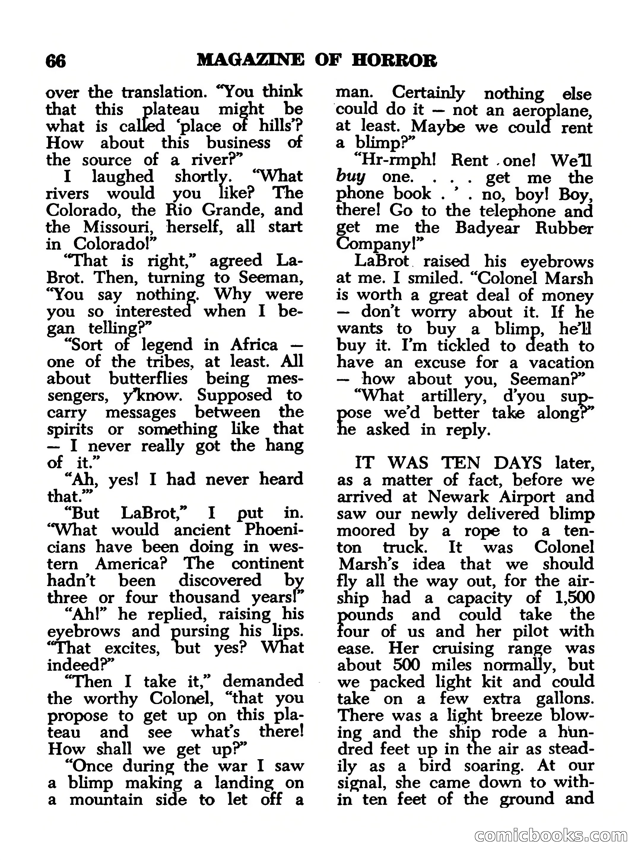 Magazine of Horror, No. 14 — page 66 of 132