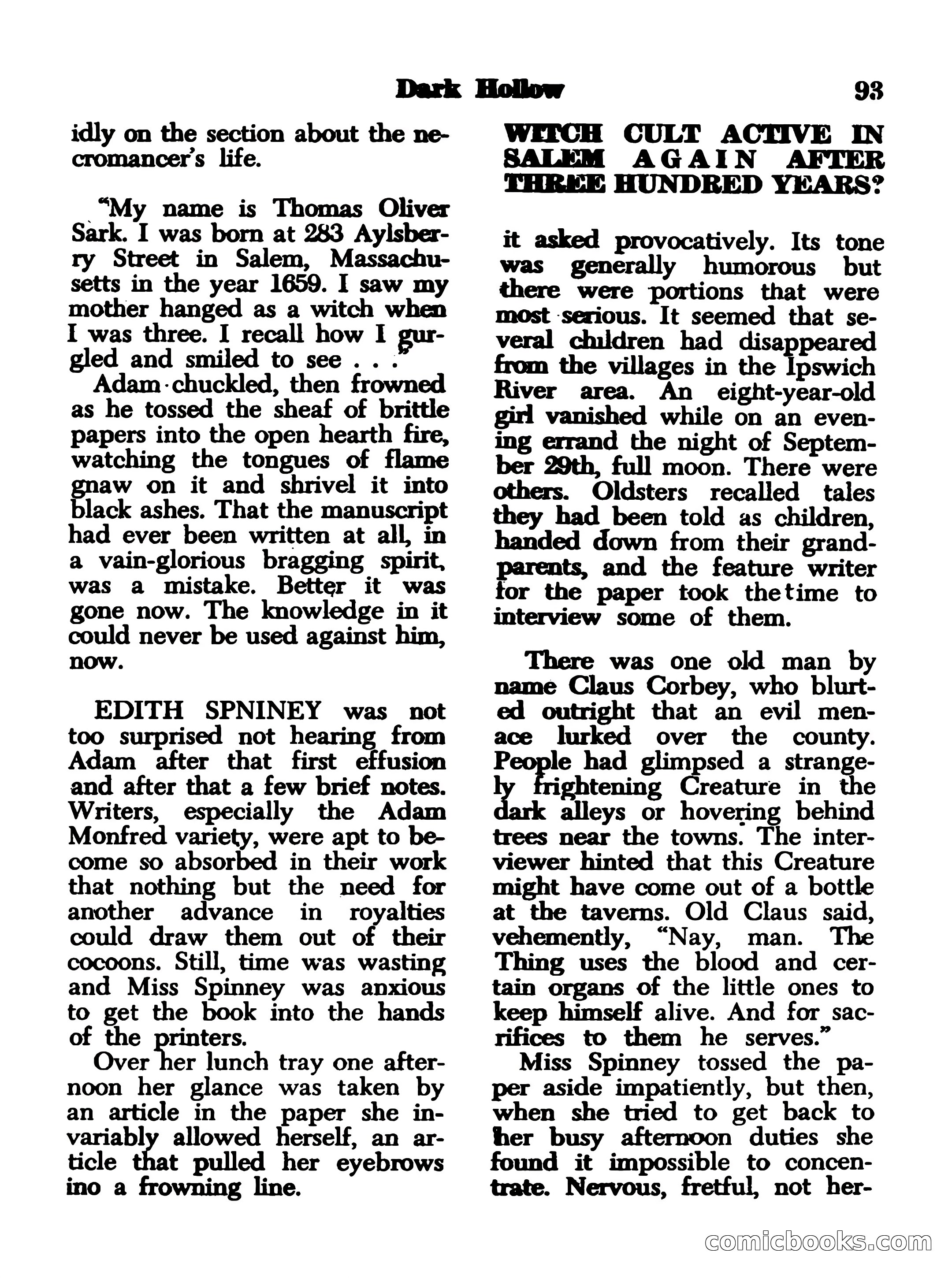 Magazine of Horror, No. 14 — page 93 of 132