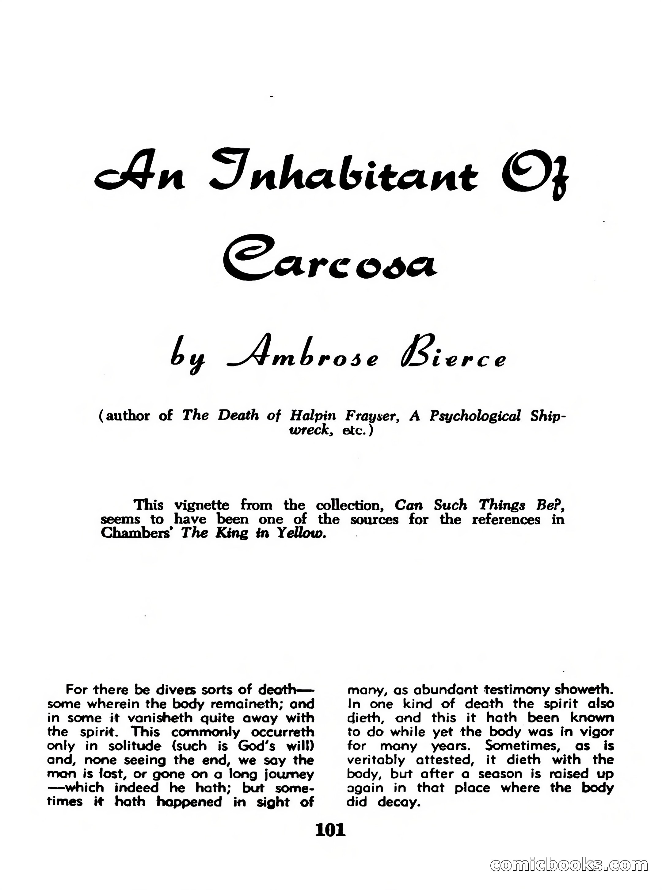 Magazine of Horror, No. 14 — page 101 of 132