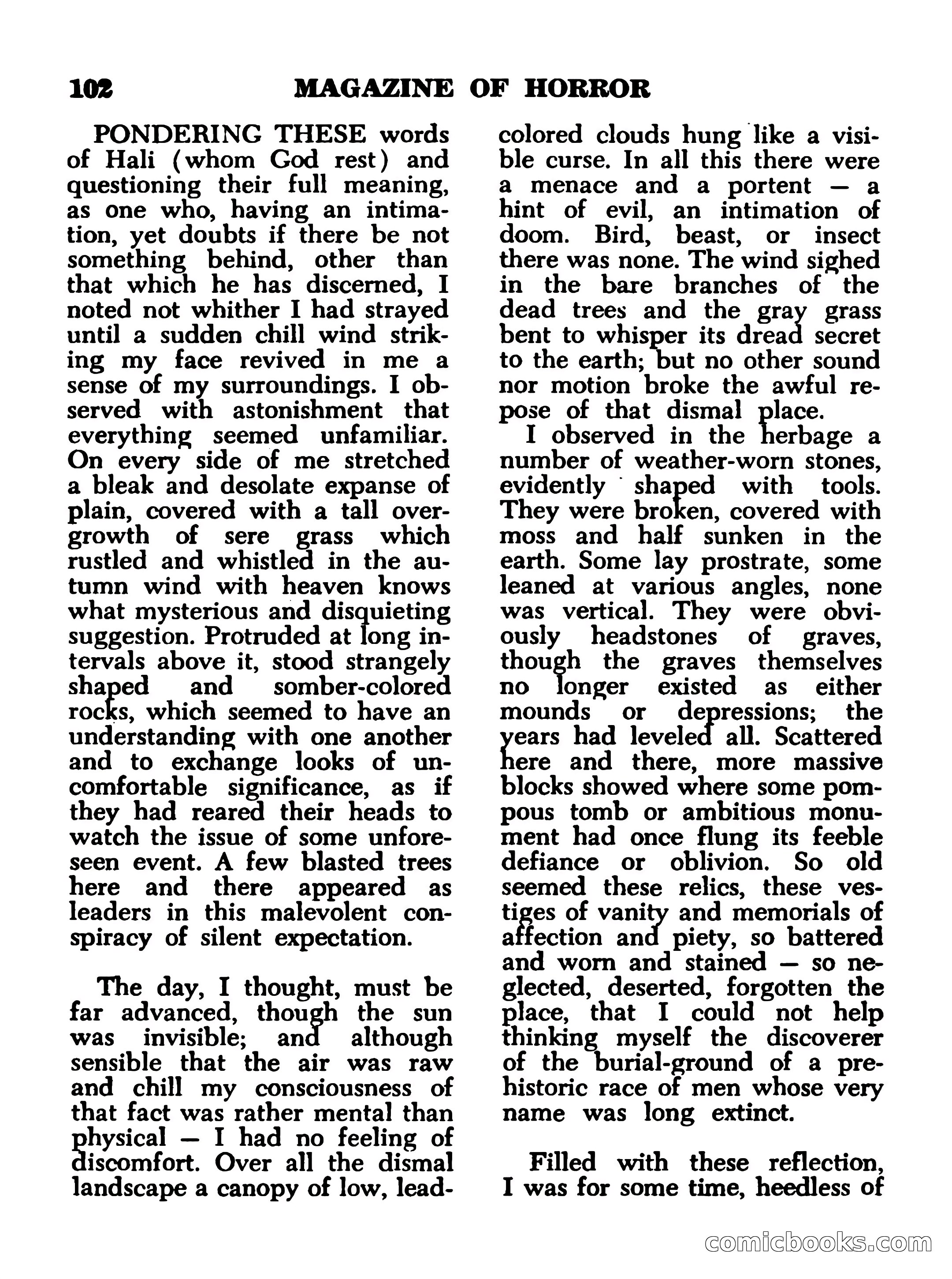 Magazine of Horror, No. 14 — page 102 of 132