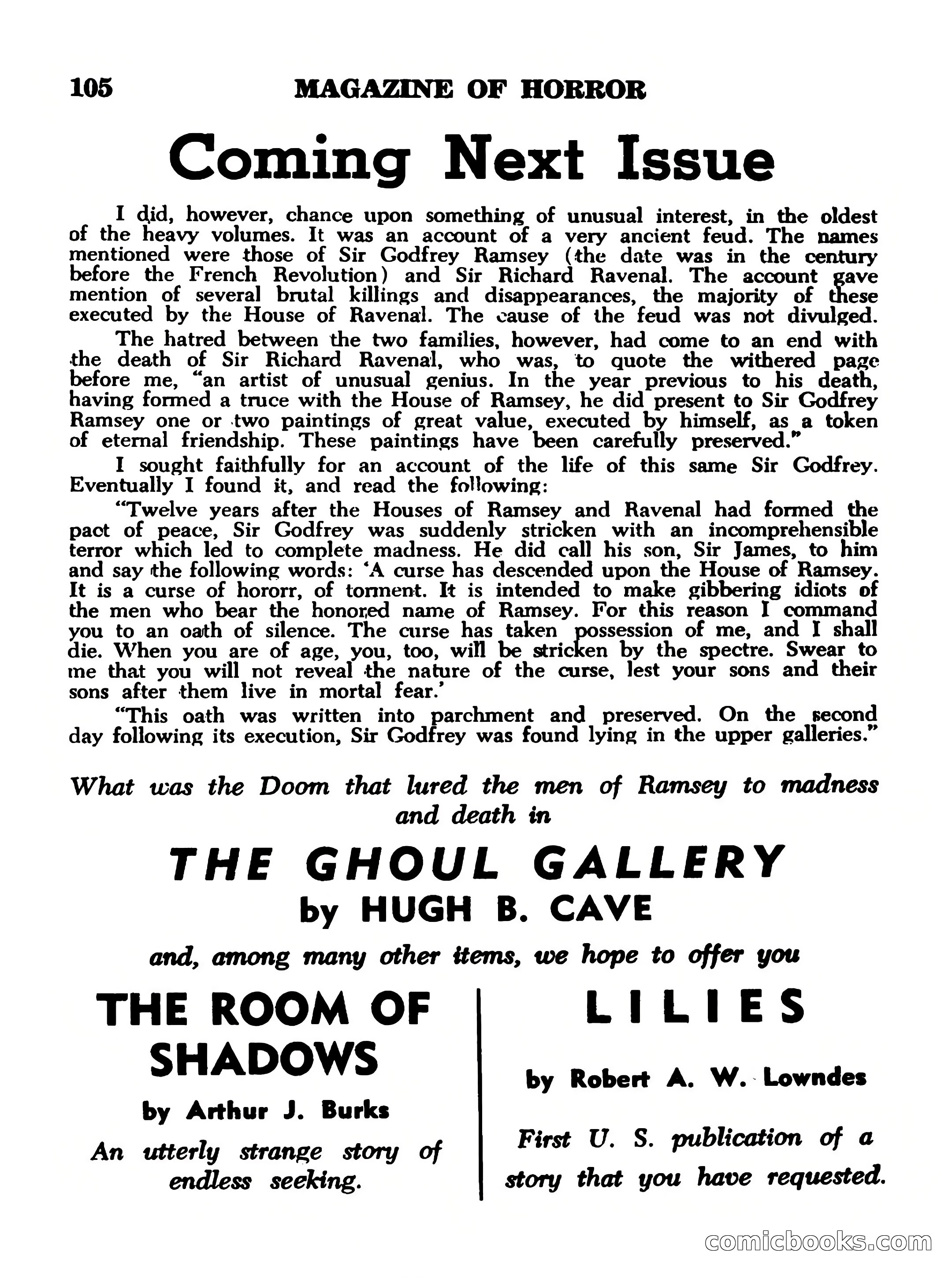 Magazine of Horror, No. 14 — page 105 of 132