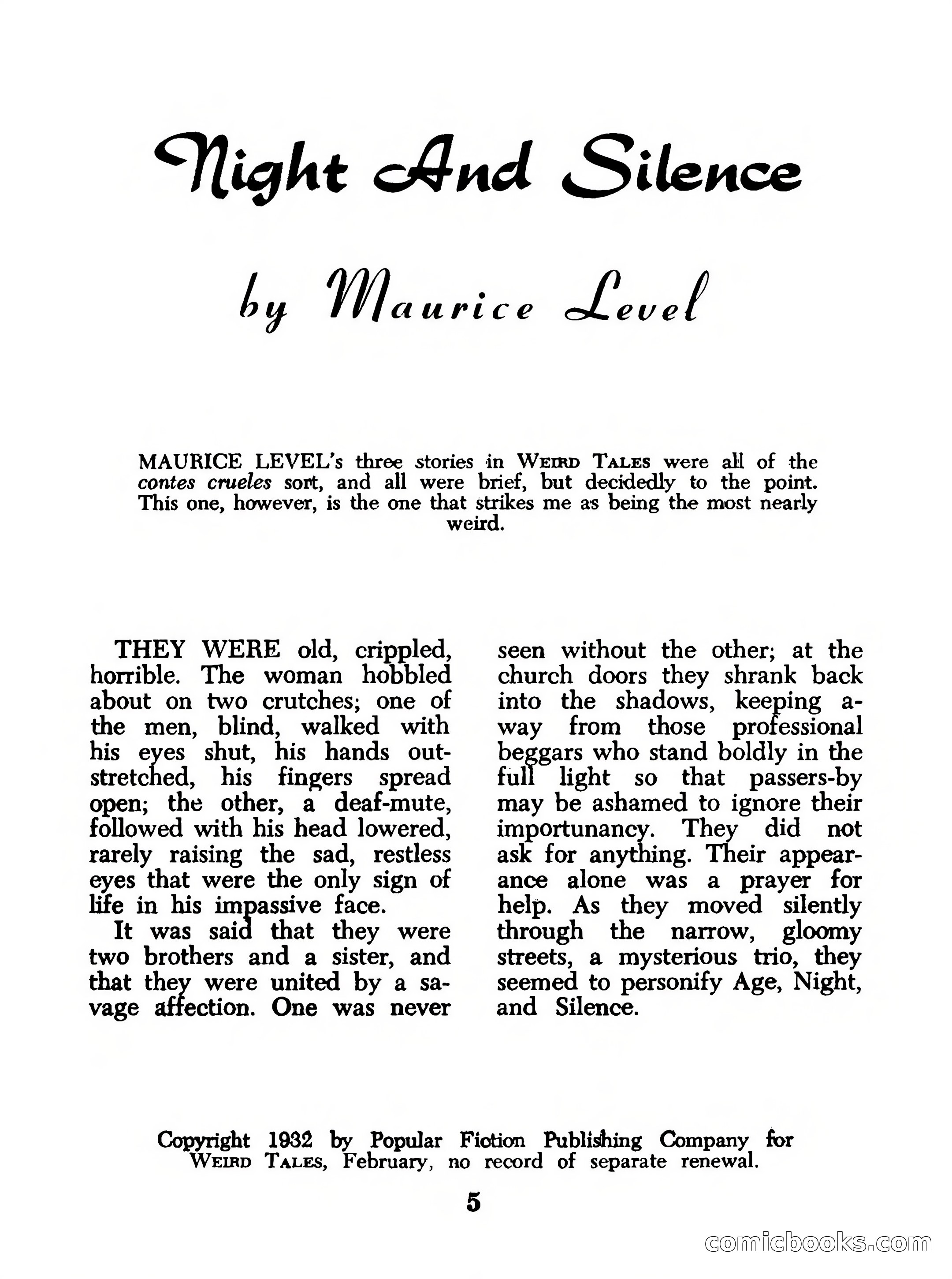 Magazine of Horror #16 — page 5 of 132