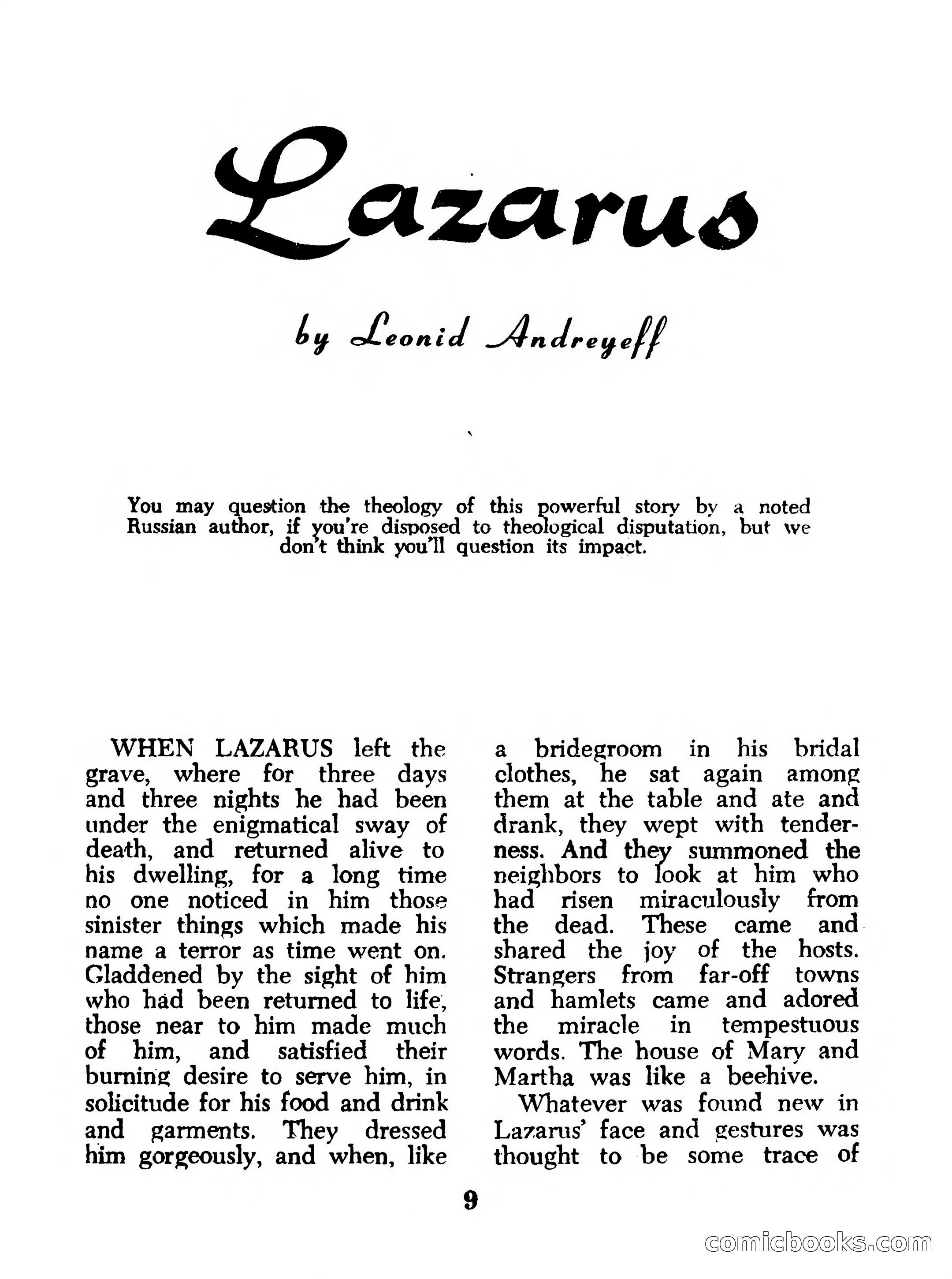 Magazine of Horror #16 — page 9 of 132